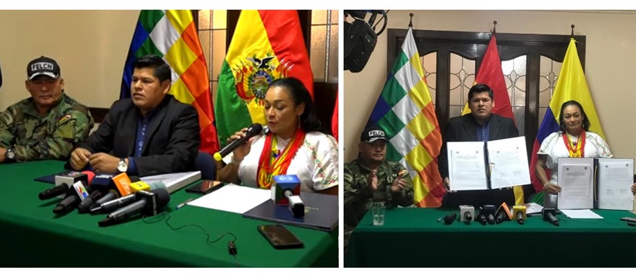 Colombia y Bolivia celebraron Comisión Mixta sobre Cooperación para el control del tráfico ilícito de estupefacientes