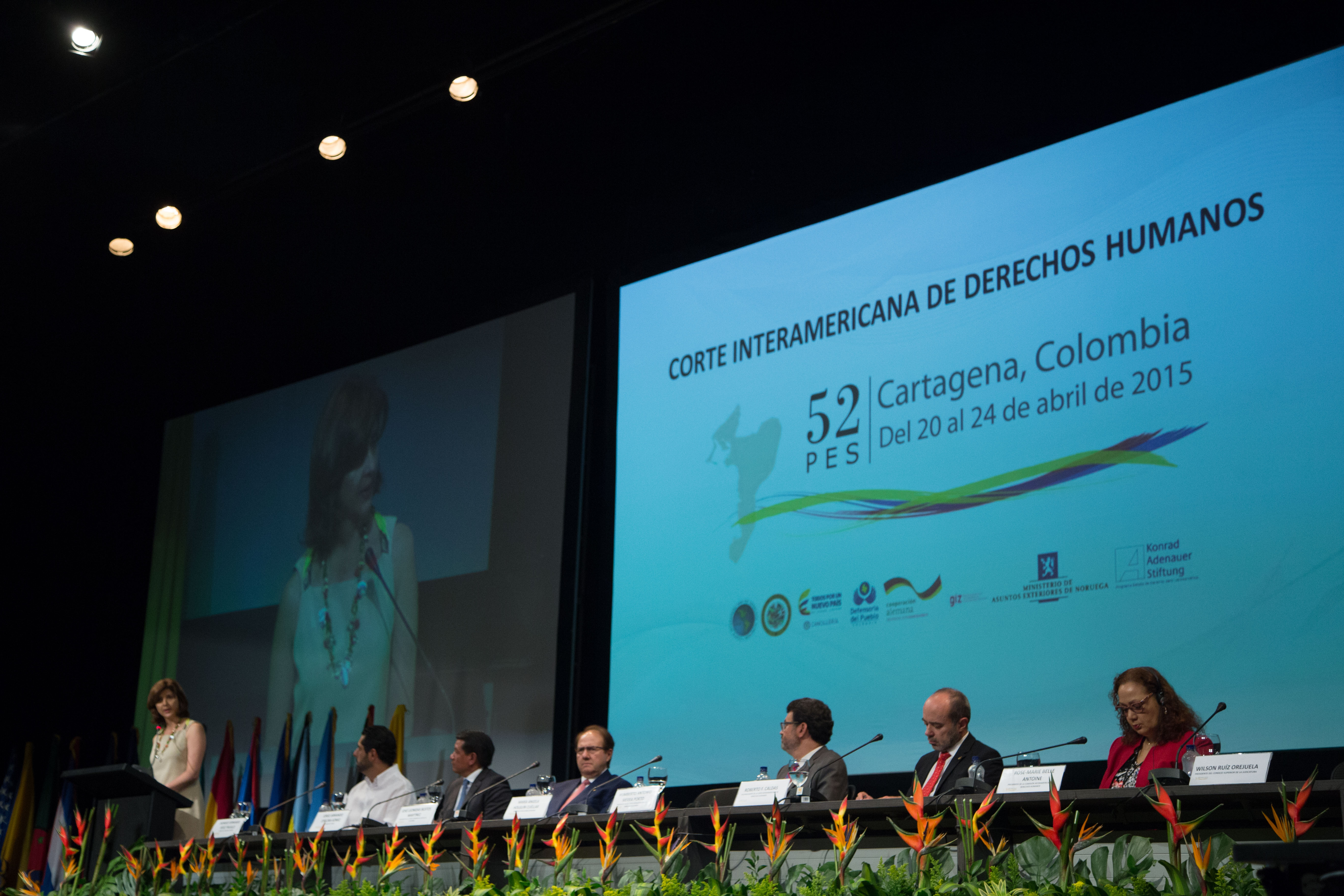 La Ministra de Relaciones Exteriores María Ángela Holguín hizo un llamado para continuar perseverando en los esfuerzos para poner fin al conflicto colombiano