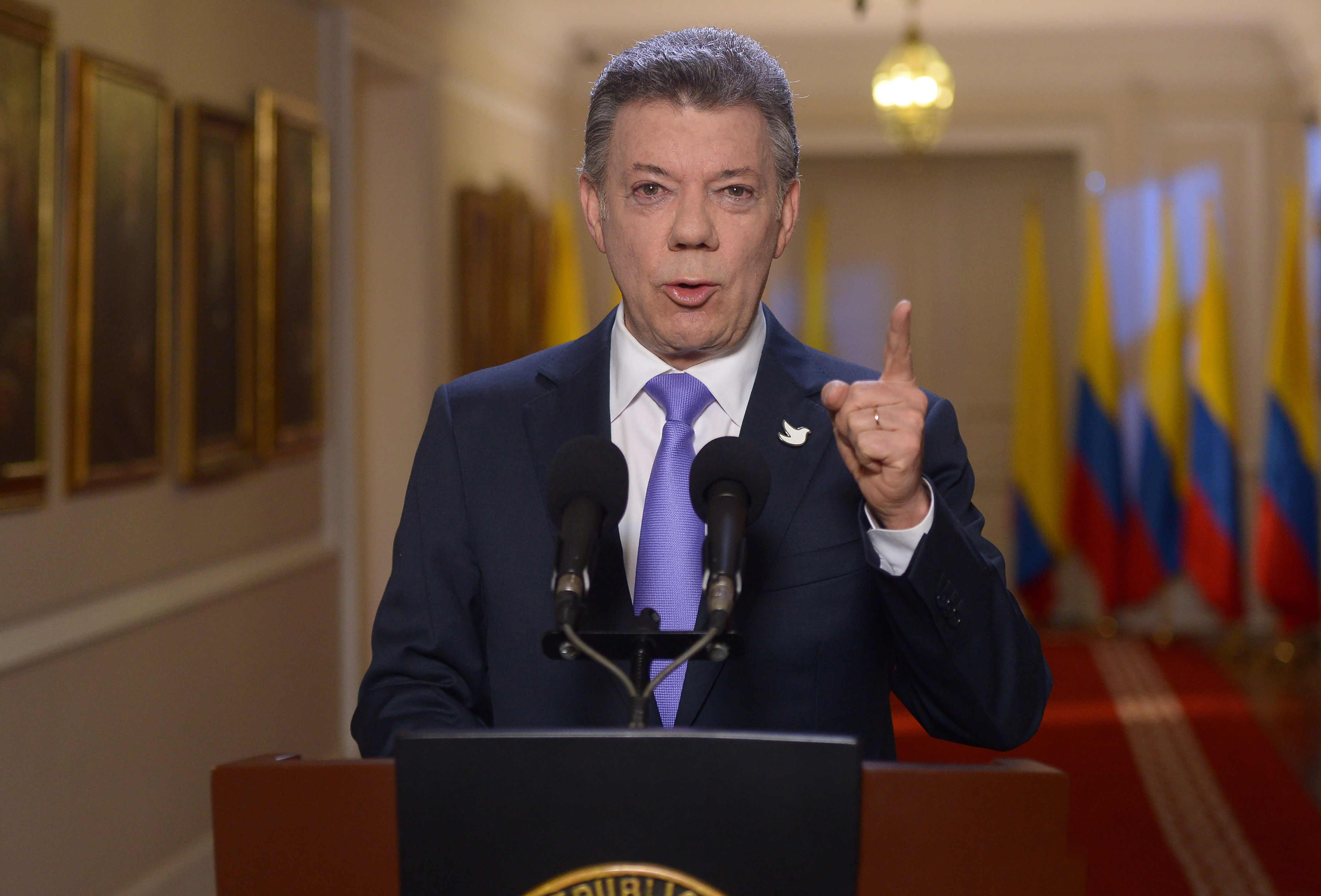 Alt: Alocución del Presidente Santos, sobre la situación en la frontera con Venezuela