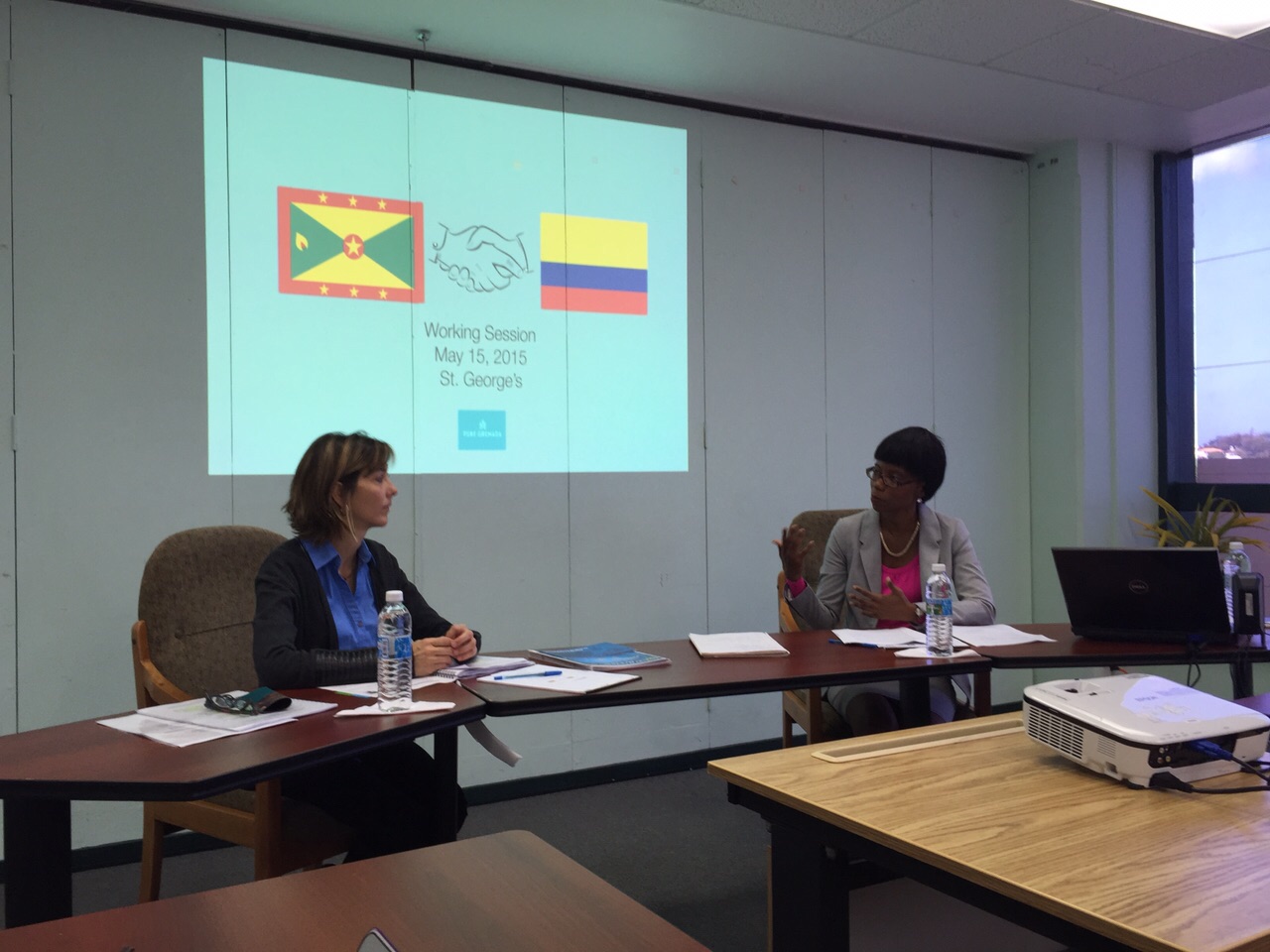 La Viceministra de Relaciones Exteriores Patti Londoño, se reunió con la Secretaria Permanente de Grenada, Patricia Clarke