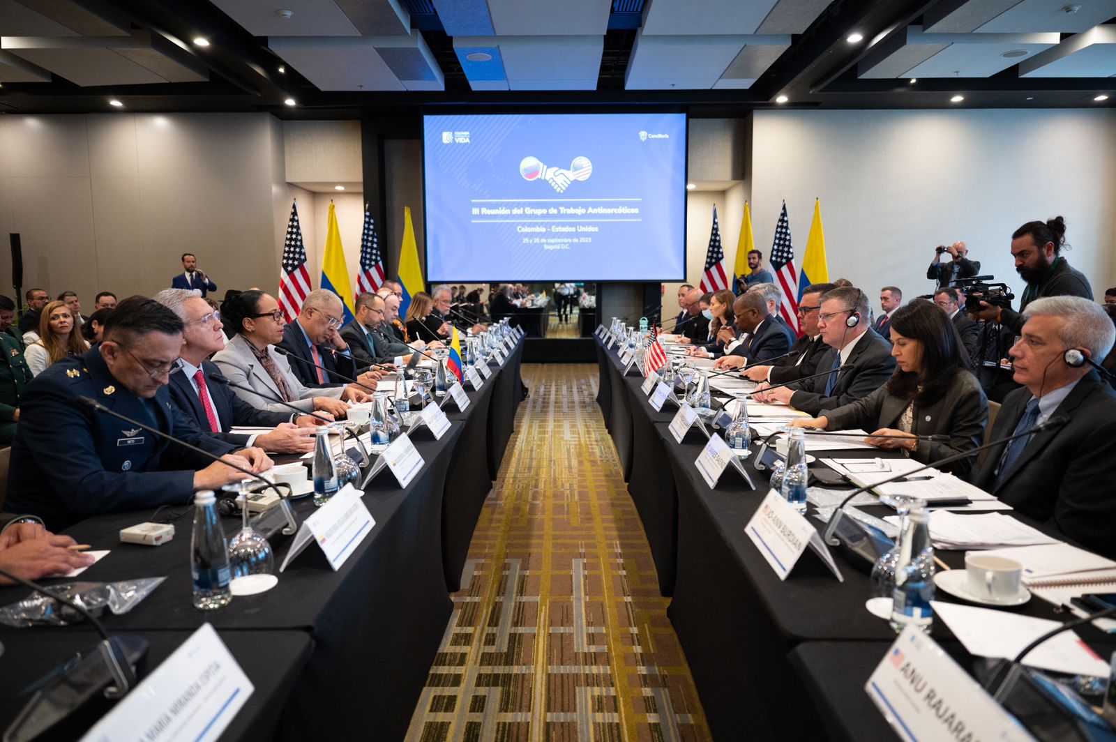 Con el diálogo sobre Política Nacional de Drogas 2023-2033 “Sembrando Vida, Desterramos el Narcotráfico”, Colombia y Estados Unidos fortalecen su relación bilateral