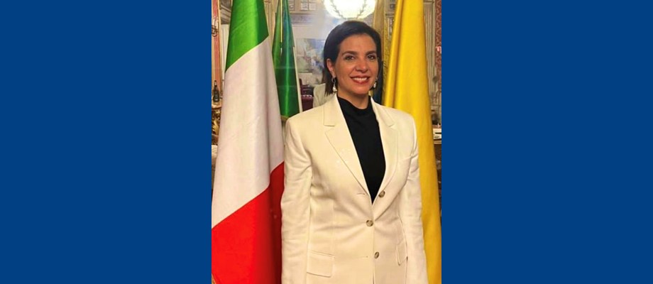 Ligia Margarita Quessep Bitar tomó posesión como Embajadora ante Italia 