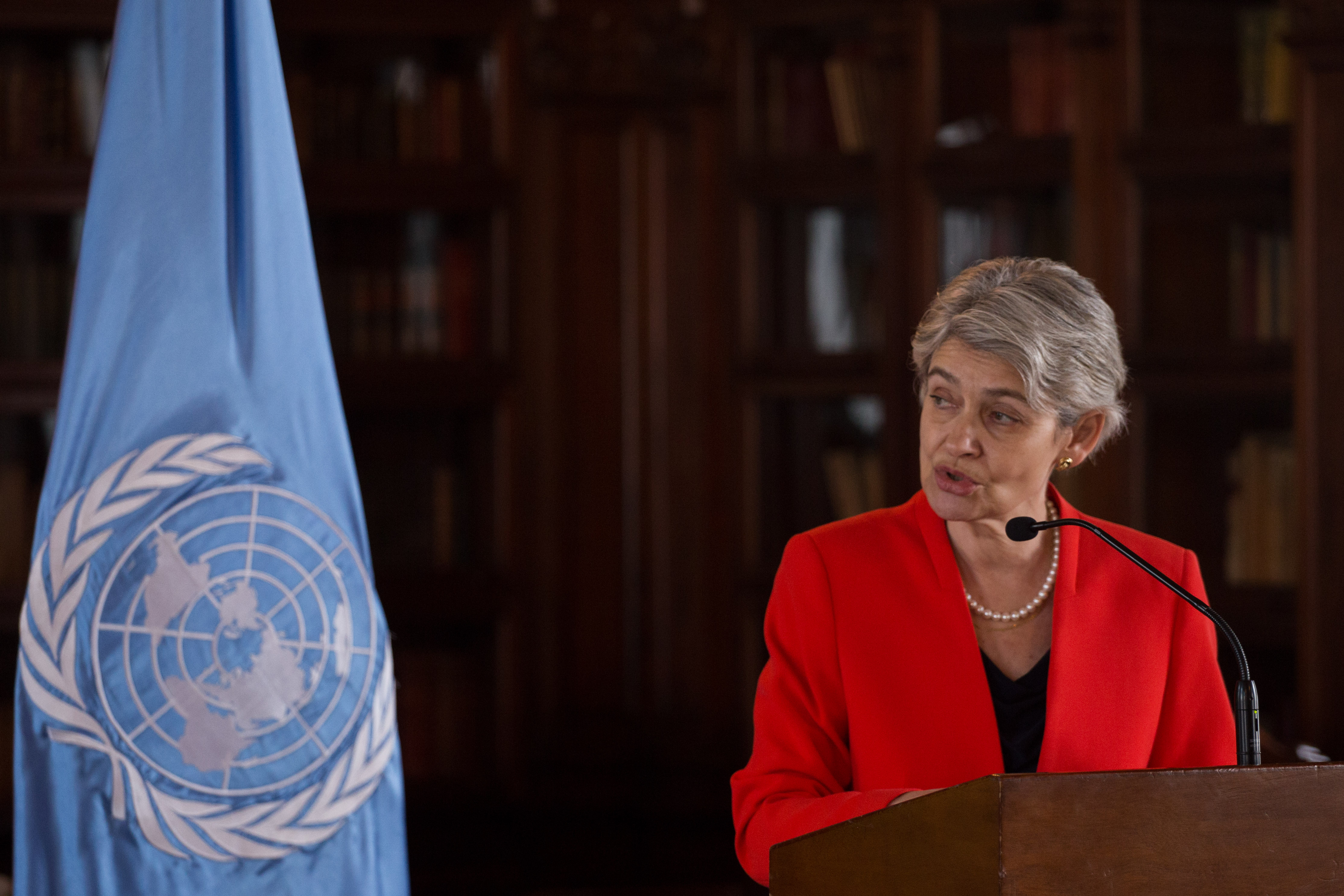 Unesco acompaña Colombia en proceso de paz: Directora General de la Unesco, Irina Bokova