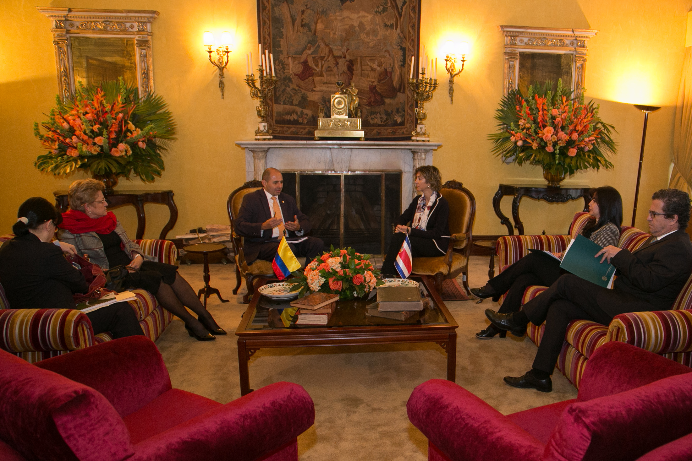 Viceministra Patti Londoño se reunió con su homólogo de Costa Rica Alejandro Solano 