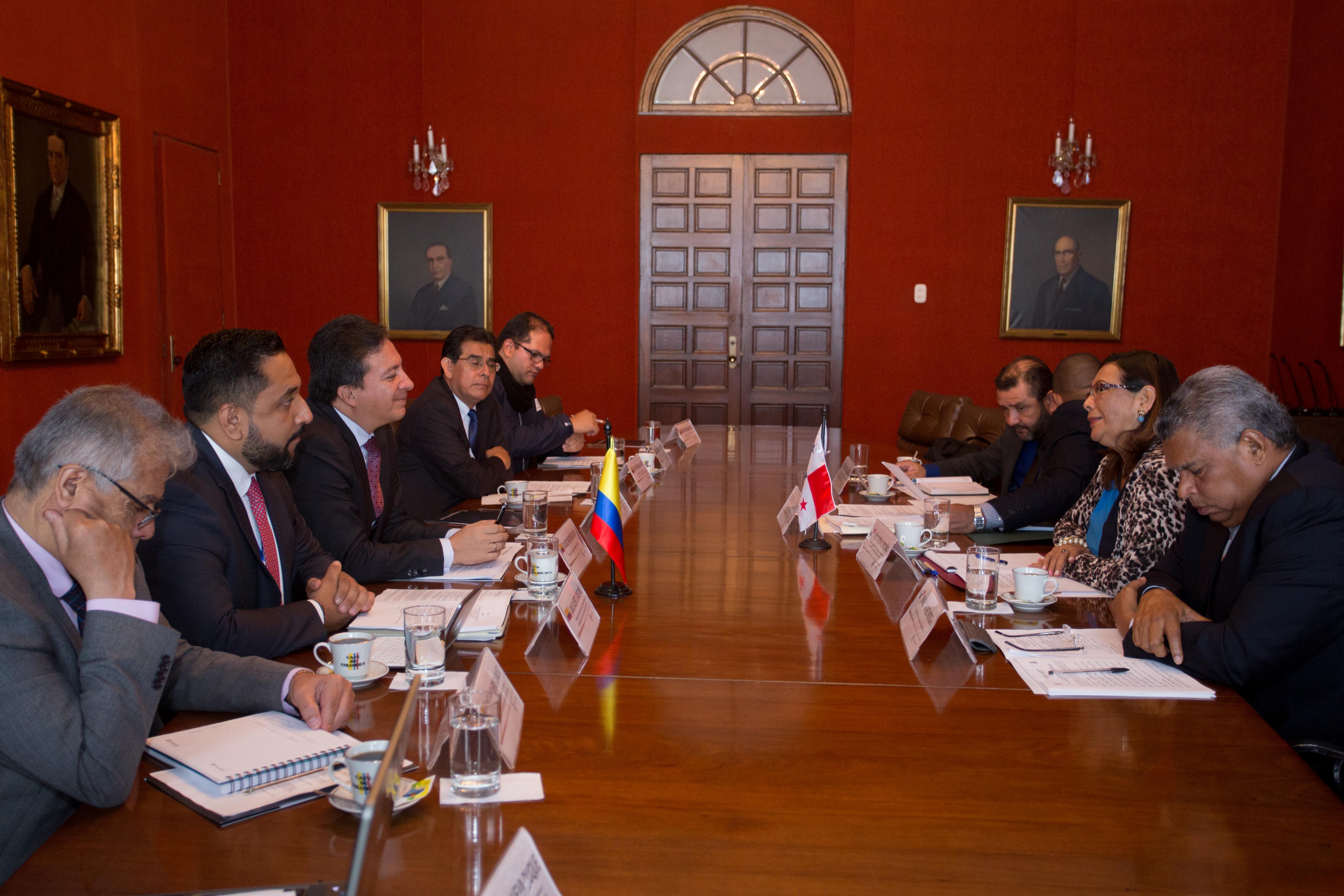 Colombia y Panamá desarrollaron la IX Reunión de la Comisión Mixta