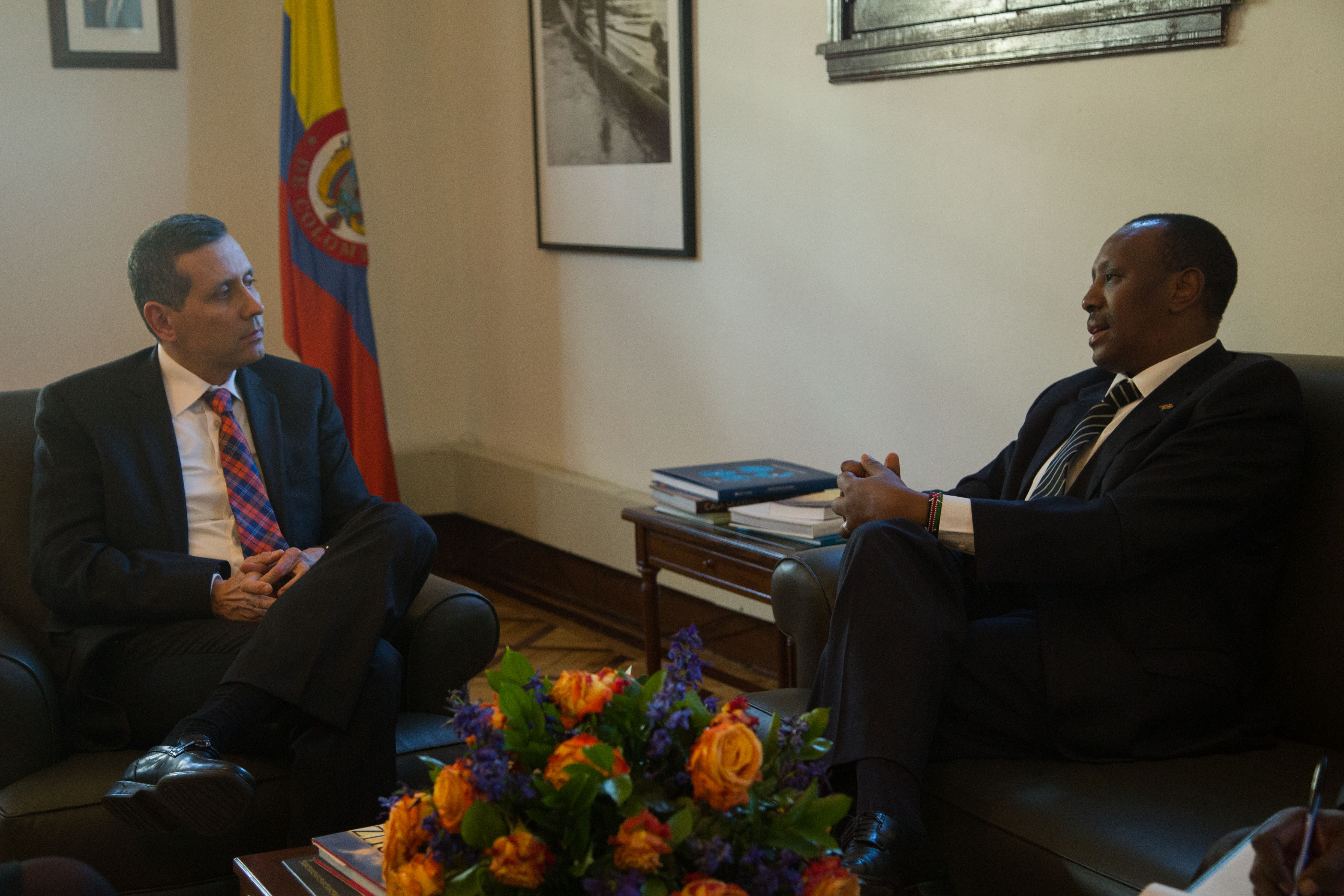 Viceministro de Asuntos Multilaterales - Embajador de Kenia en Brasil, concurrente para Colombia revisaron temas de la agenda bilateral 