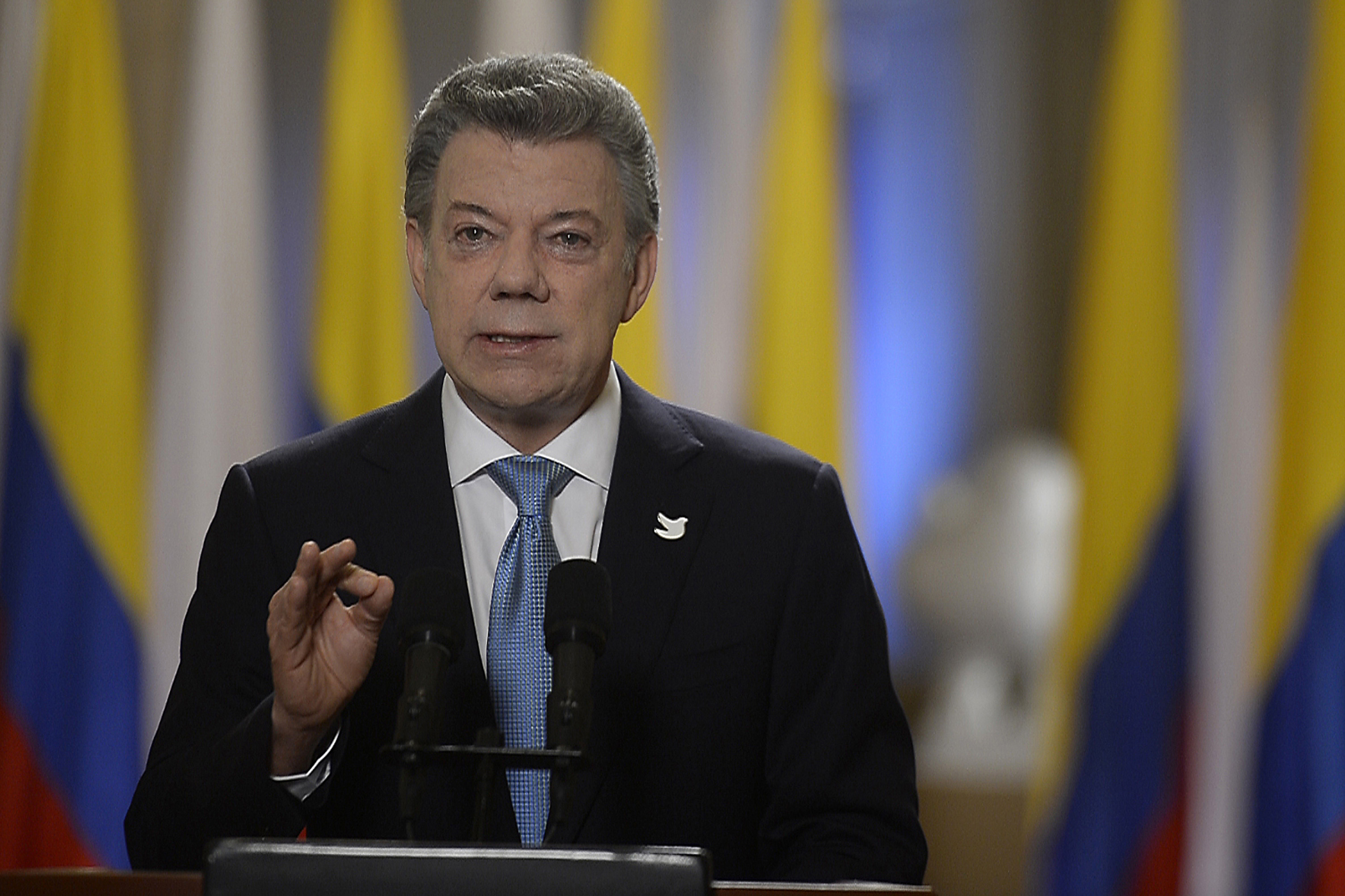 Alt: Alocución del Presidente Juan Manuel Santos sobre nuevo acuerdo de paz