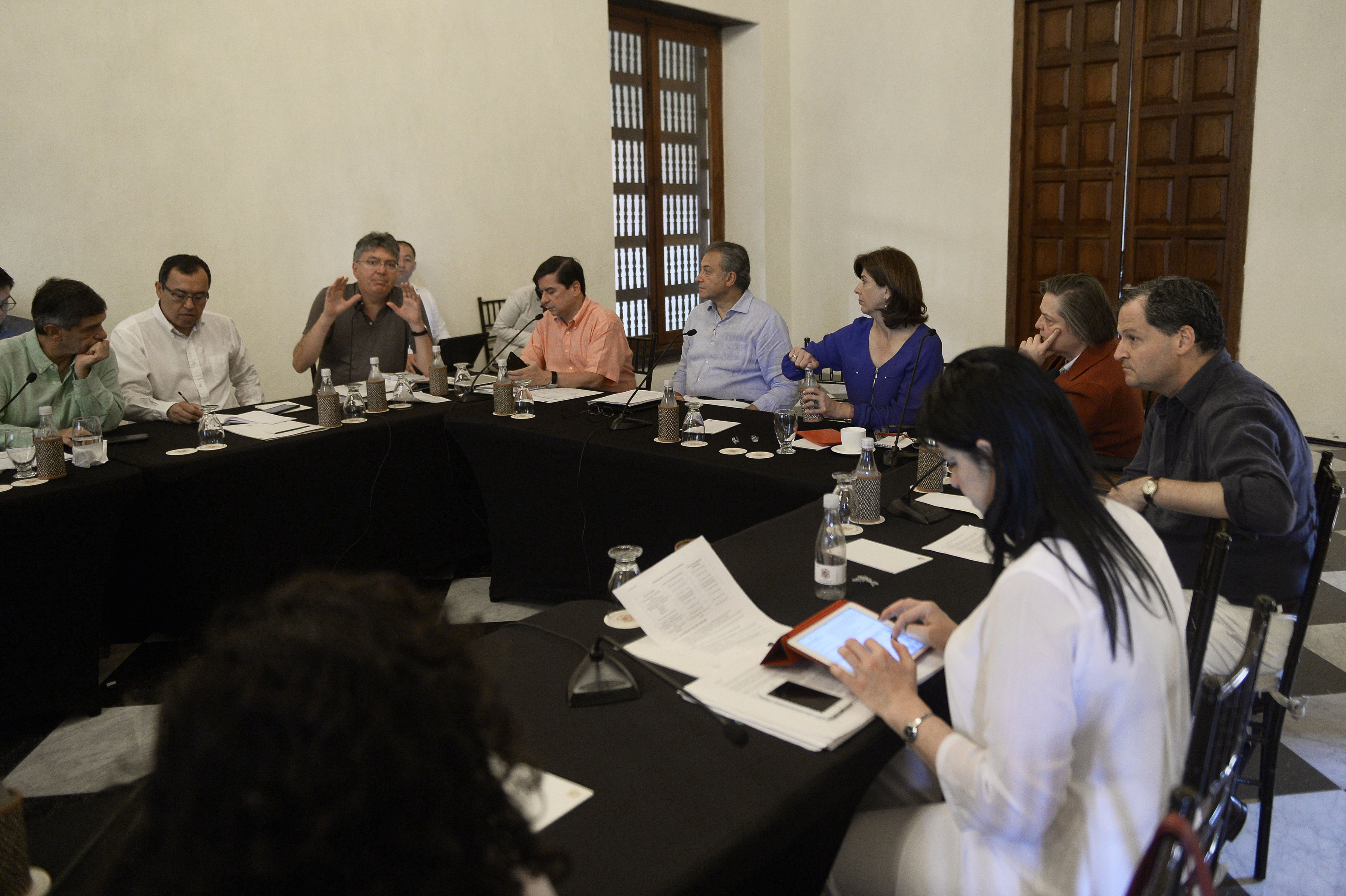Canciller Holguín participó en reunión ampliada de la Comisión de Seguimiento, Impulso y Verificación a la Implementación (CSIVI), en Cartagena