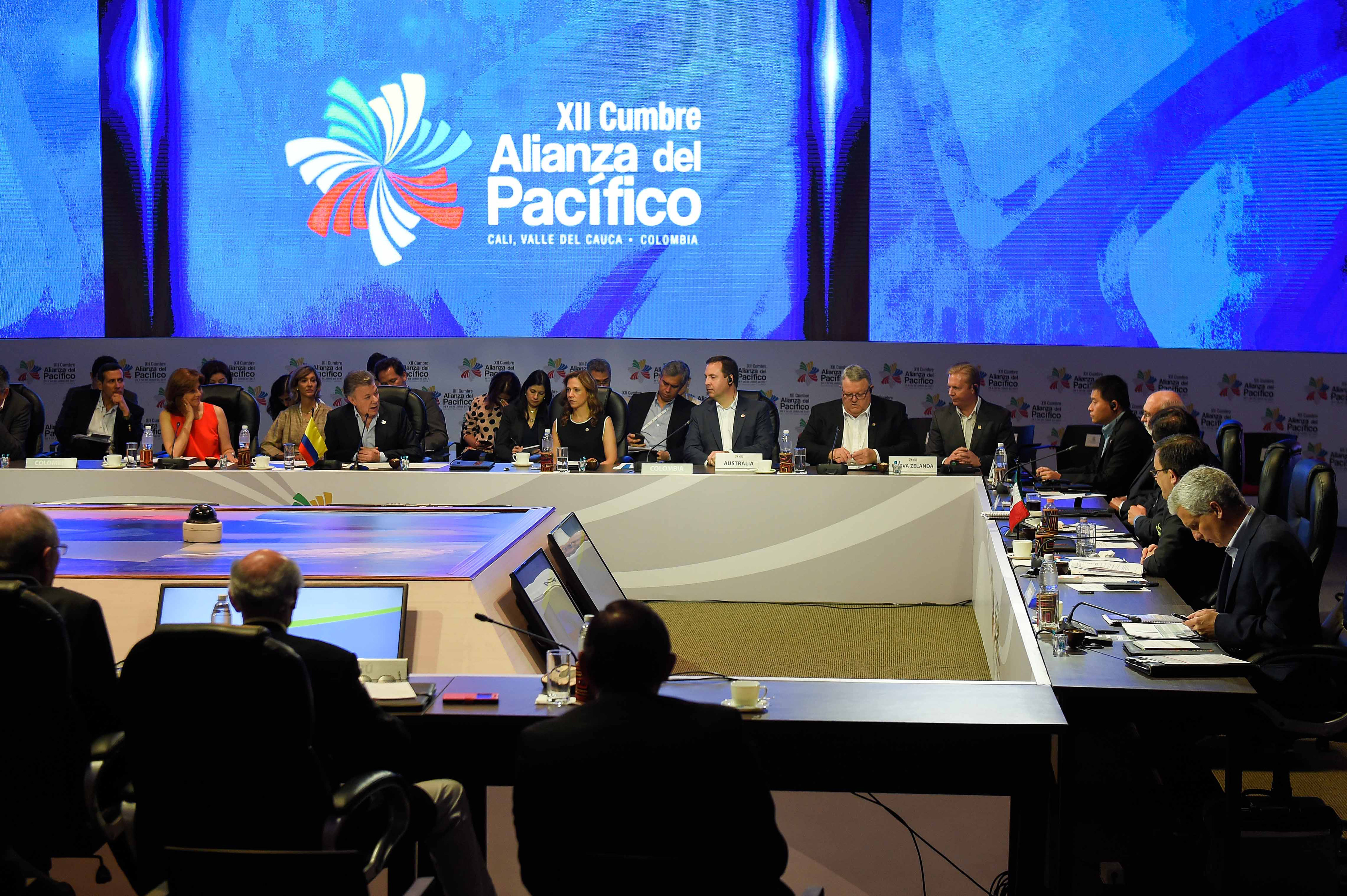 Presidentes de la Alianza del Pacífico se reunieron con Ministros de los países designados ‘Estados Asociados’