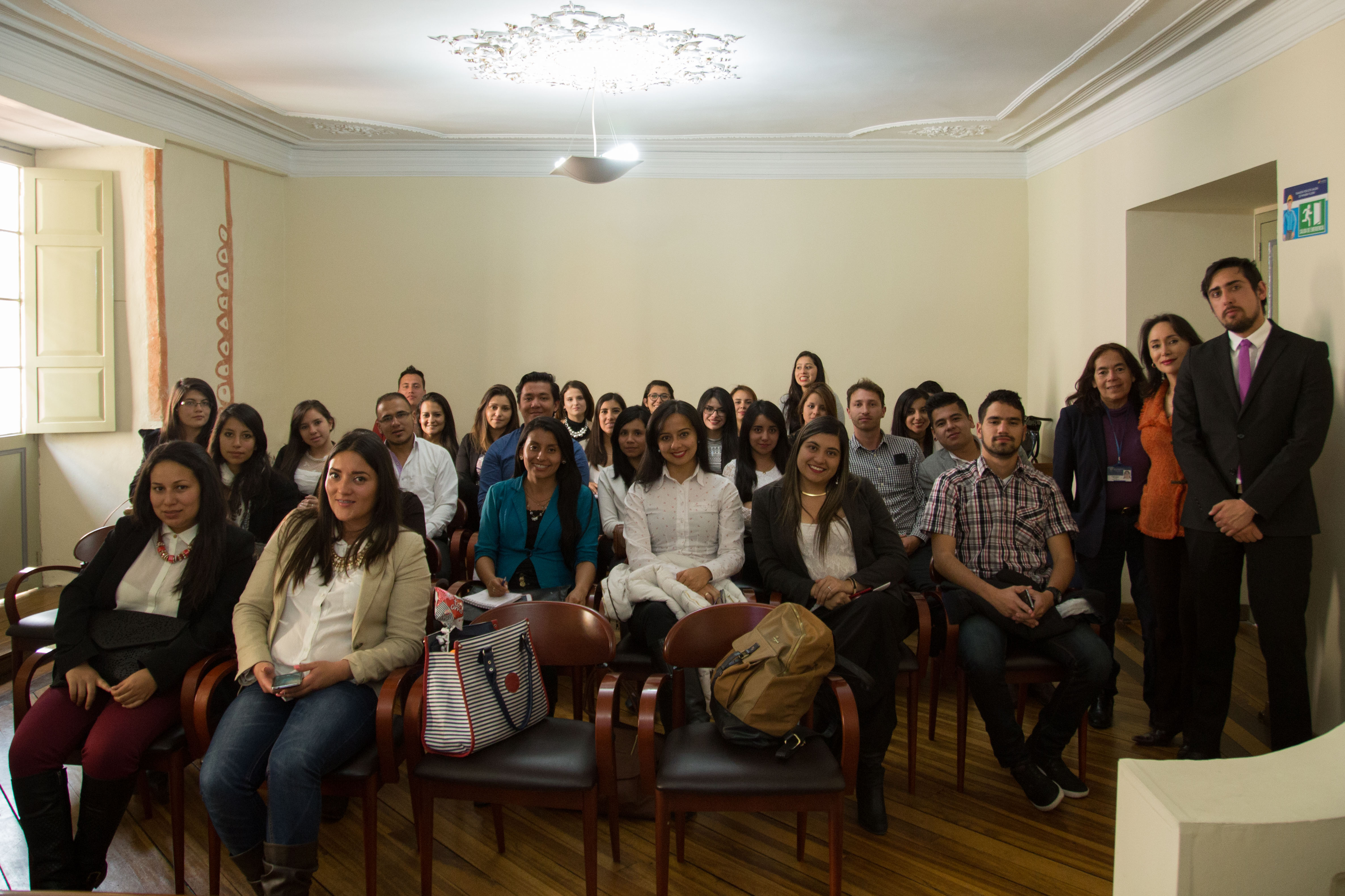 Estudiantes de la Universidad de Boyacá visitaron la Academia Diplomática 