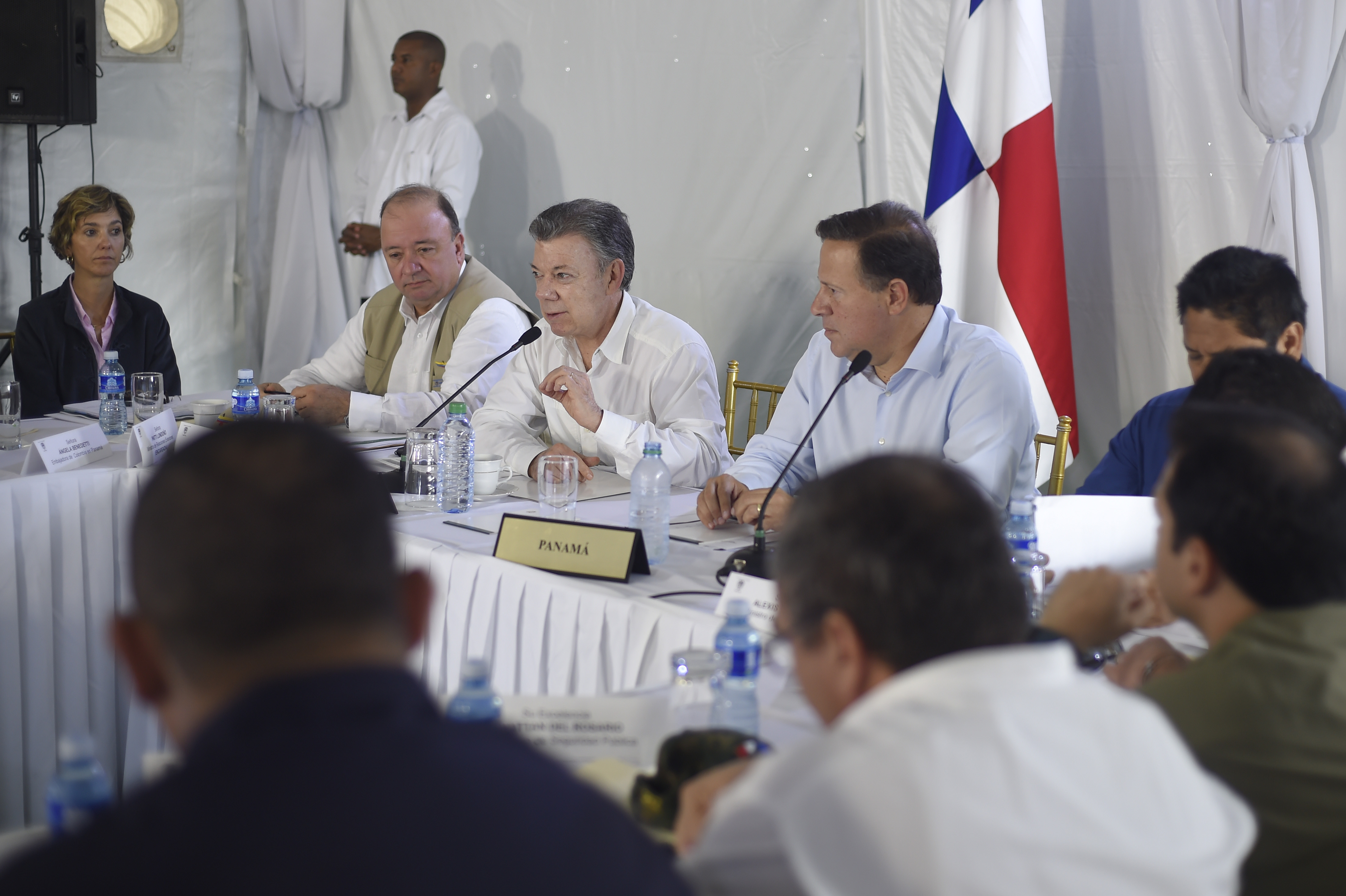 Colombia y Panamá realizaron el Primer Encuentro Binacional de Jefes de Estado  Autoridades de Seguridad y Migración