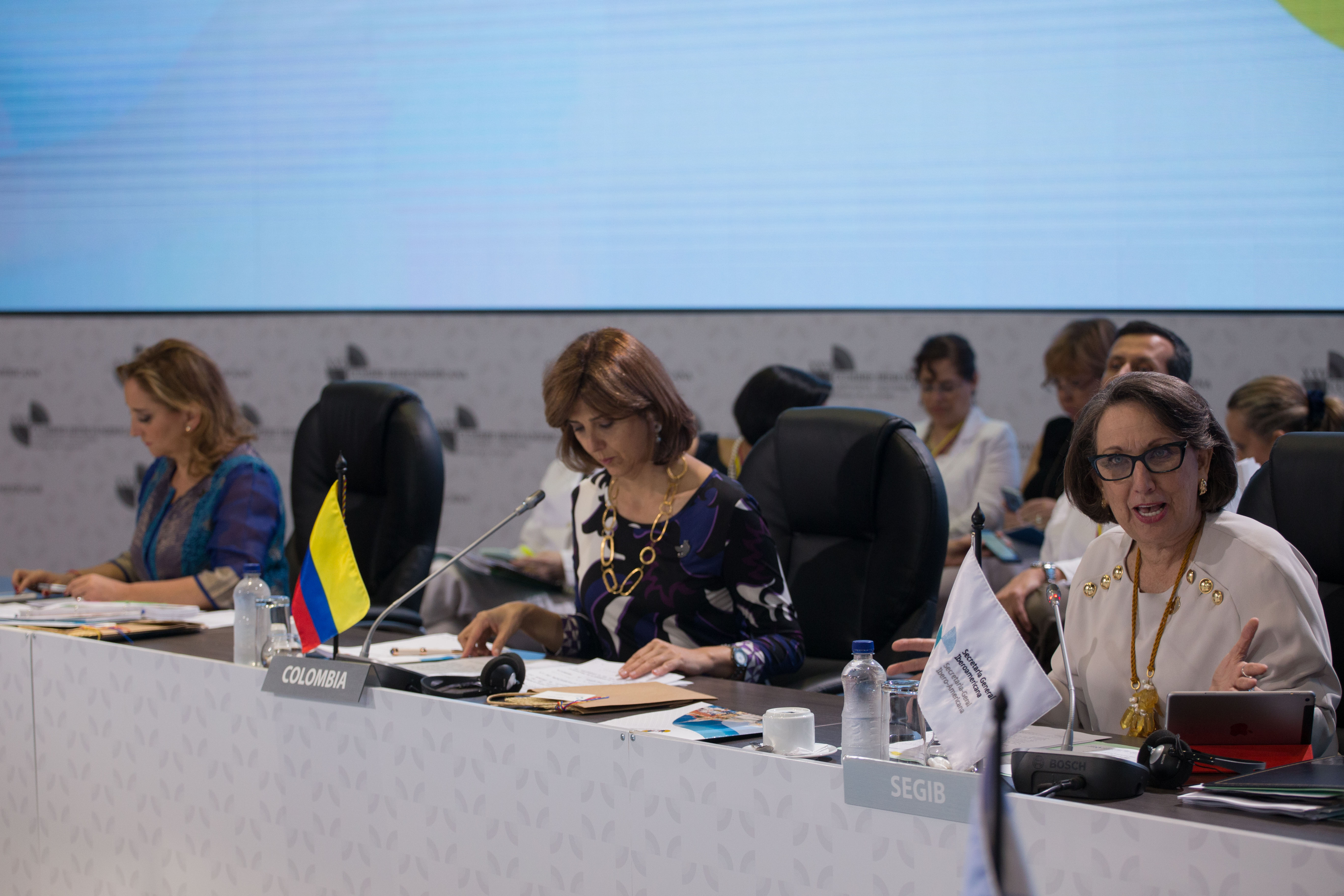 La Secretaria General Iberoamericana agradeció a Colombia organización de la XXV Cumbre Iberoamericana