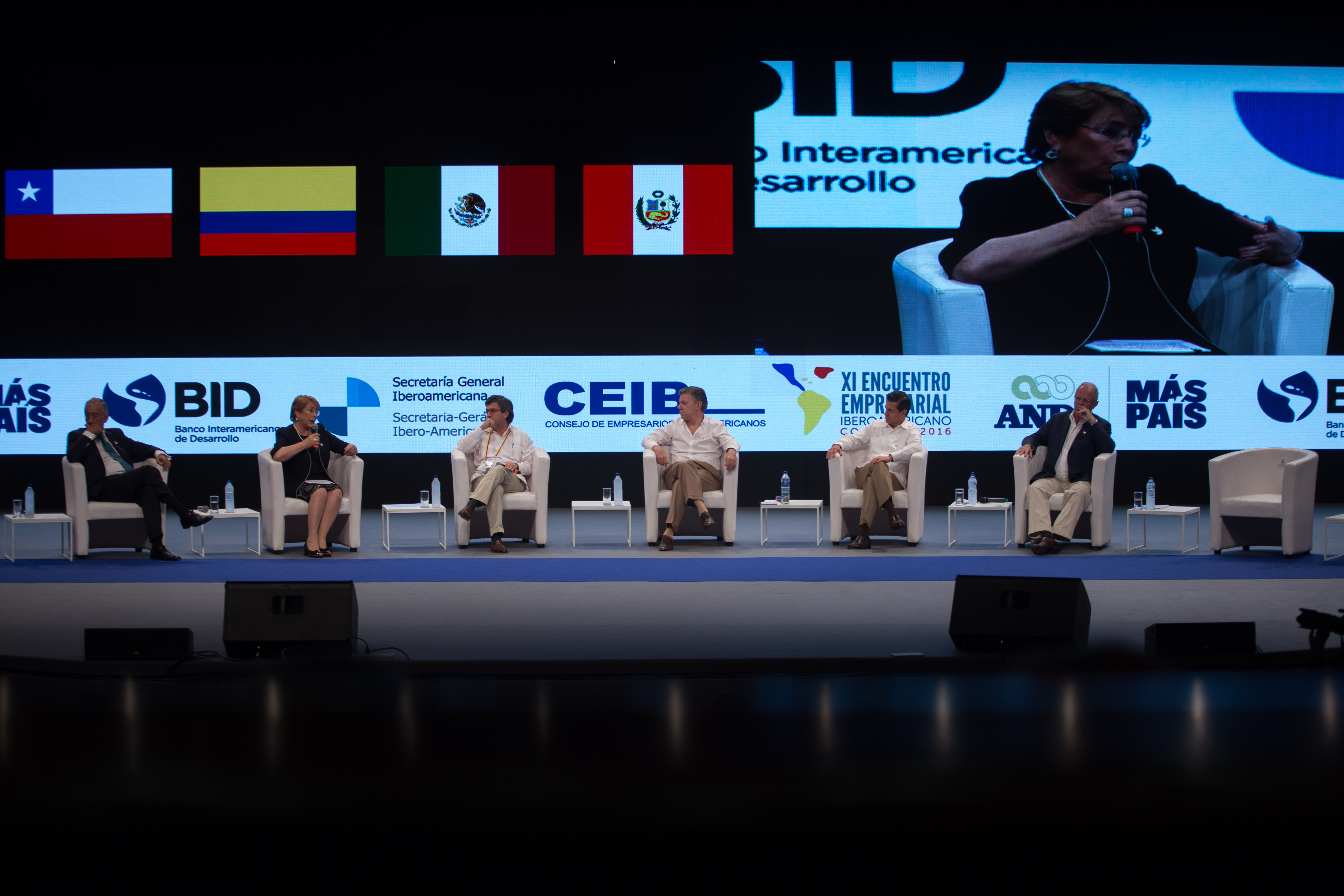 Presidentes de Chile Colombia, Perú, Portugal y México expusieron los avances de sus países en educación,  emprendimiento e innovación 
