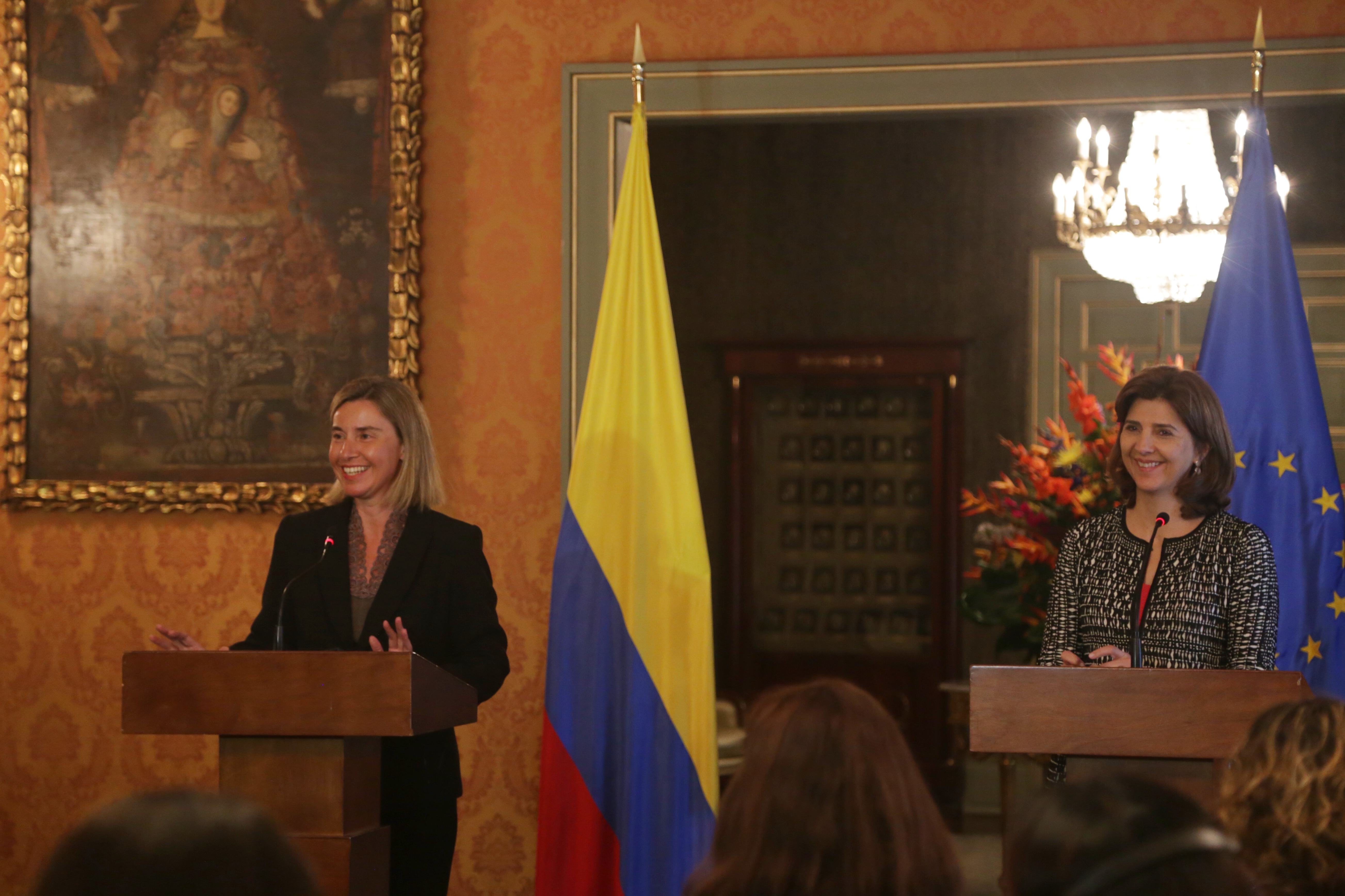“El mundo necesita que en Colombia haya paz”: Federica Mogherini, Alta Representante de Asuntos Exteriores y de Seguridad de la UE