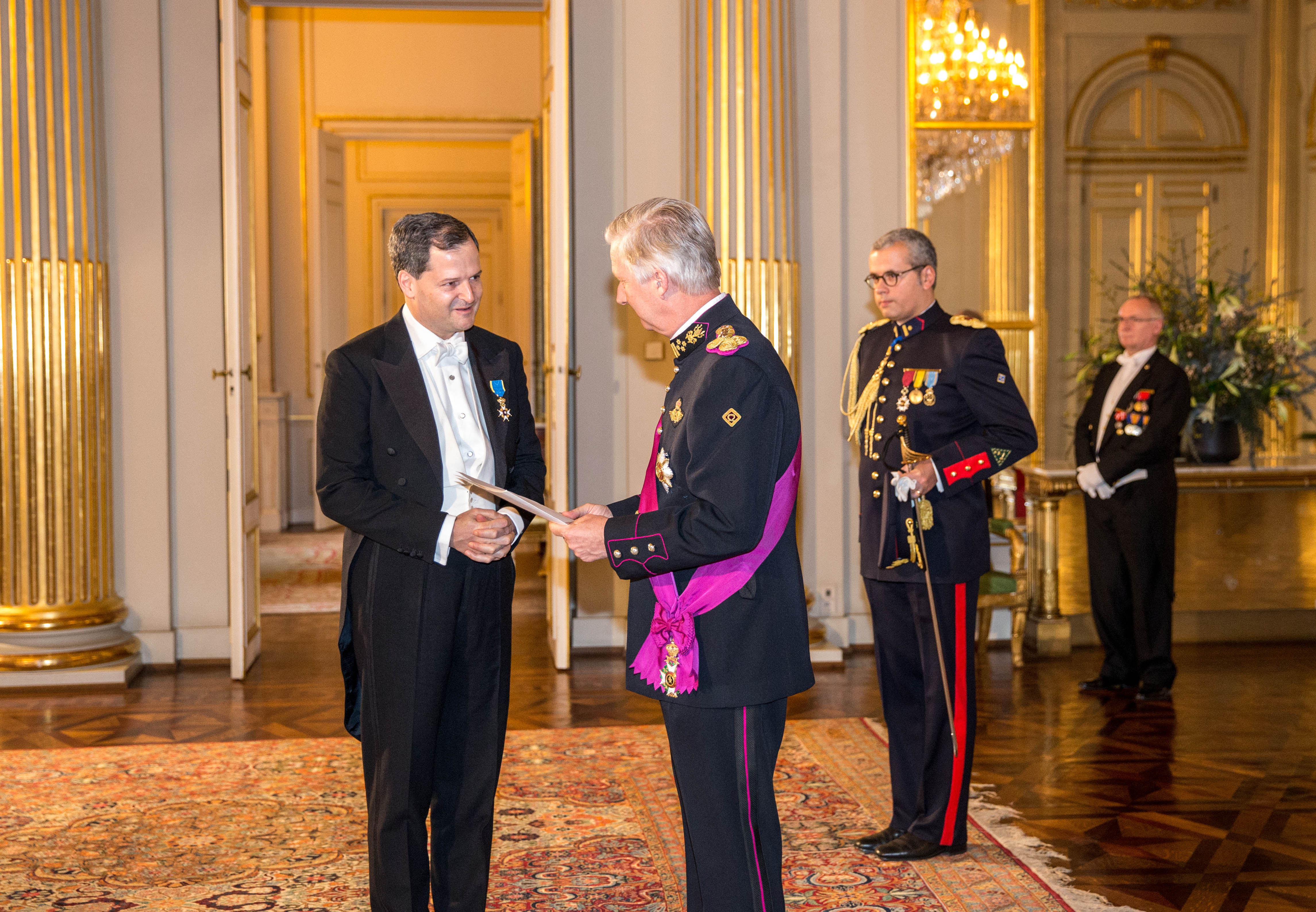 El Embajador de Colombia en Bélgica, Sergio Jaramillo, presentó cartas credenciales ante el Rey Felipe I