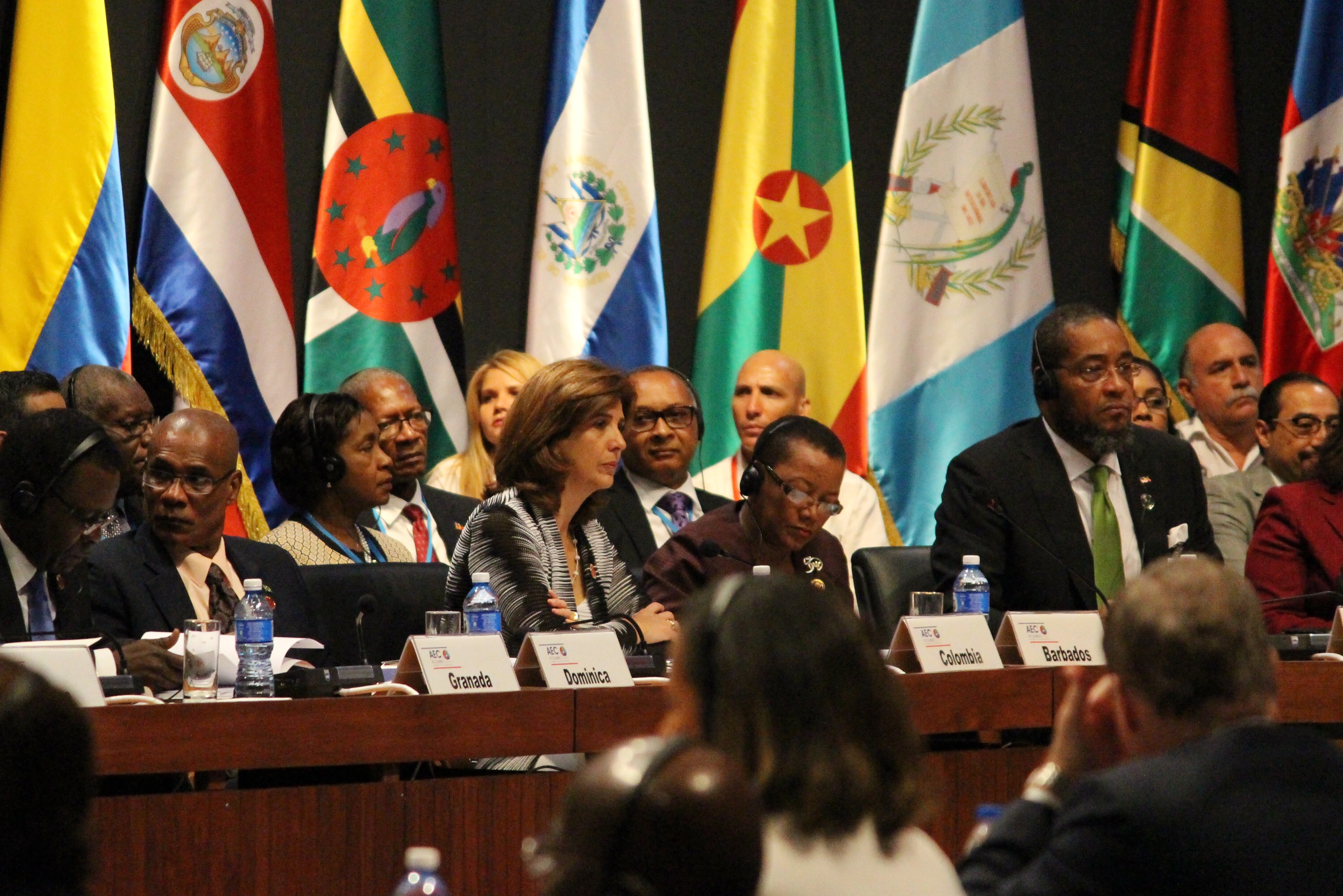 Canciller Holguín participó, como Jefe de la delegación colombiana, en la VII Cumbre de Jefes de Estado y de Gobierno de la AEC