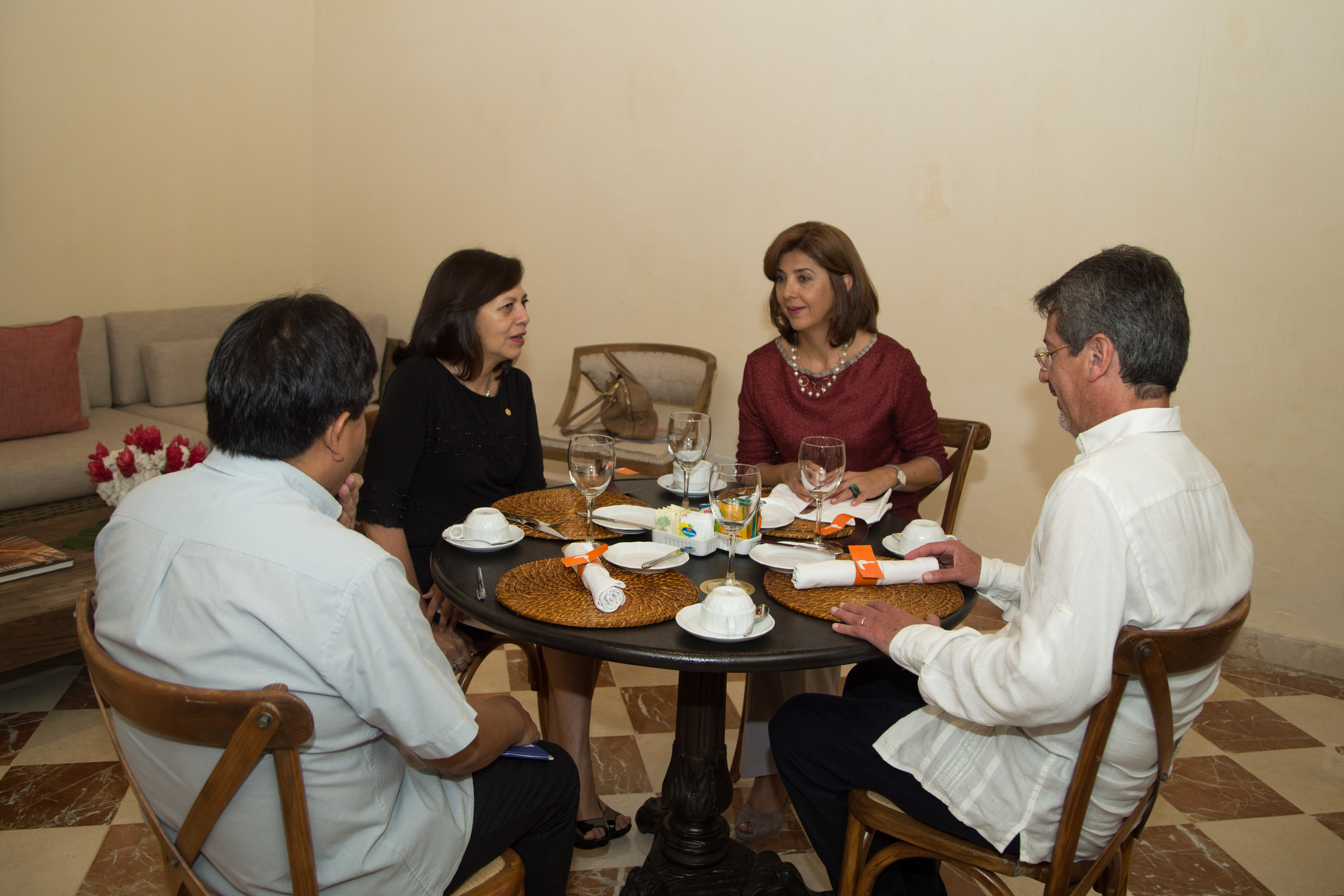 alt Ministros de Relaciones Exteriores de la Comunidad Andina se reunieron en Cartagena