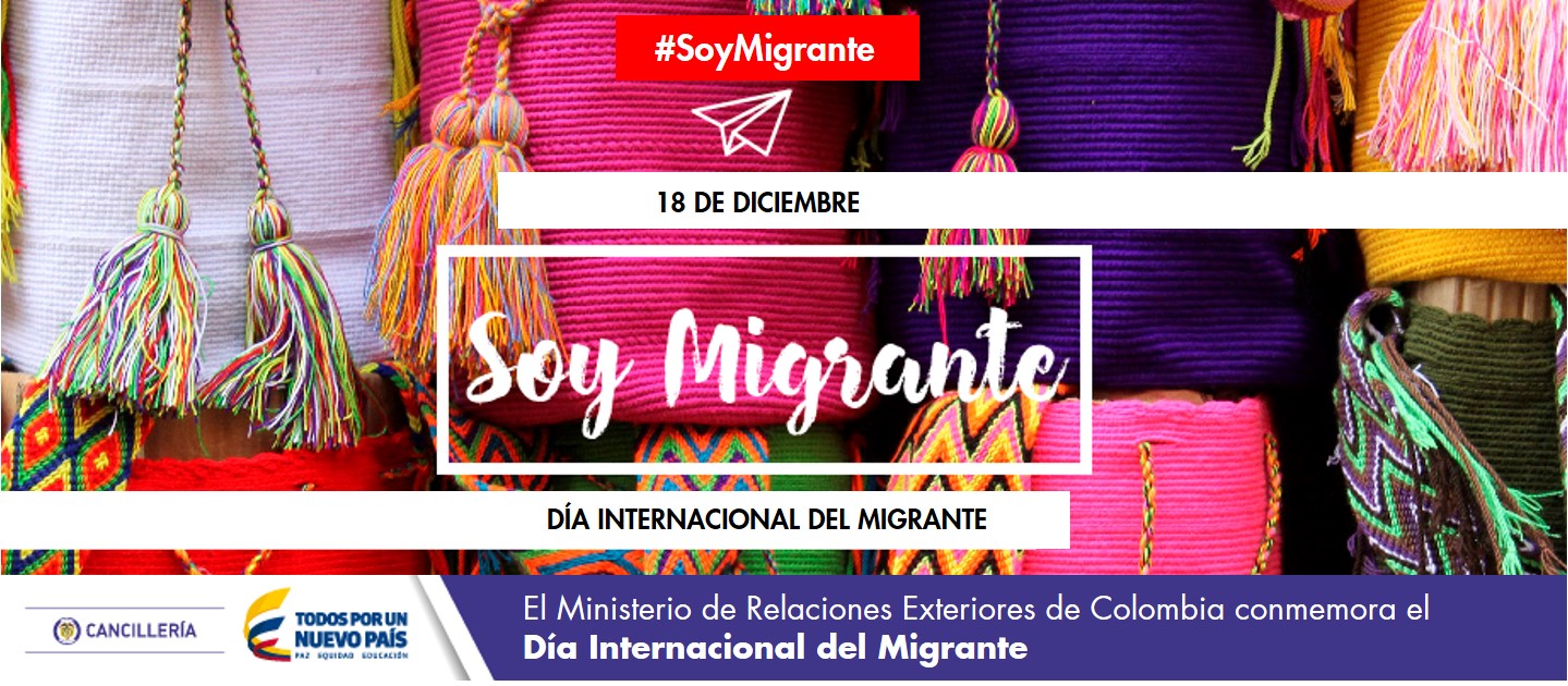 Ministerio de Relaciones Exteriores de Colombia conmemora el Día Internacional del Migrante