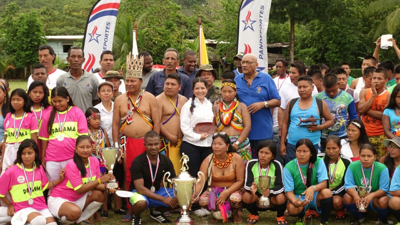Cerca de 380 deportistas participaron en los Primeros Juegos Binacionales Indígenas Panamá-Colombia