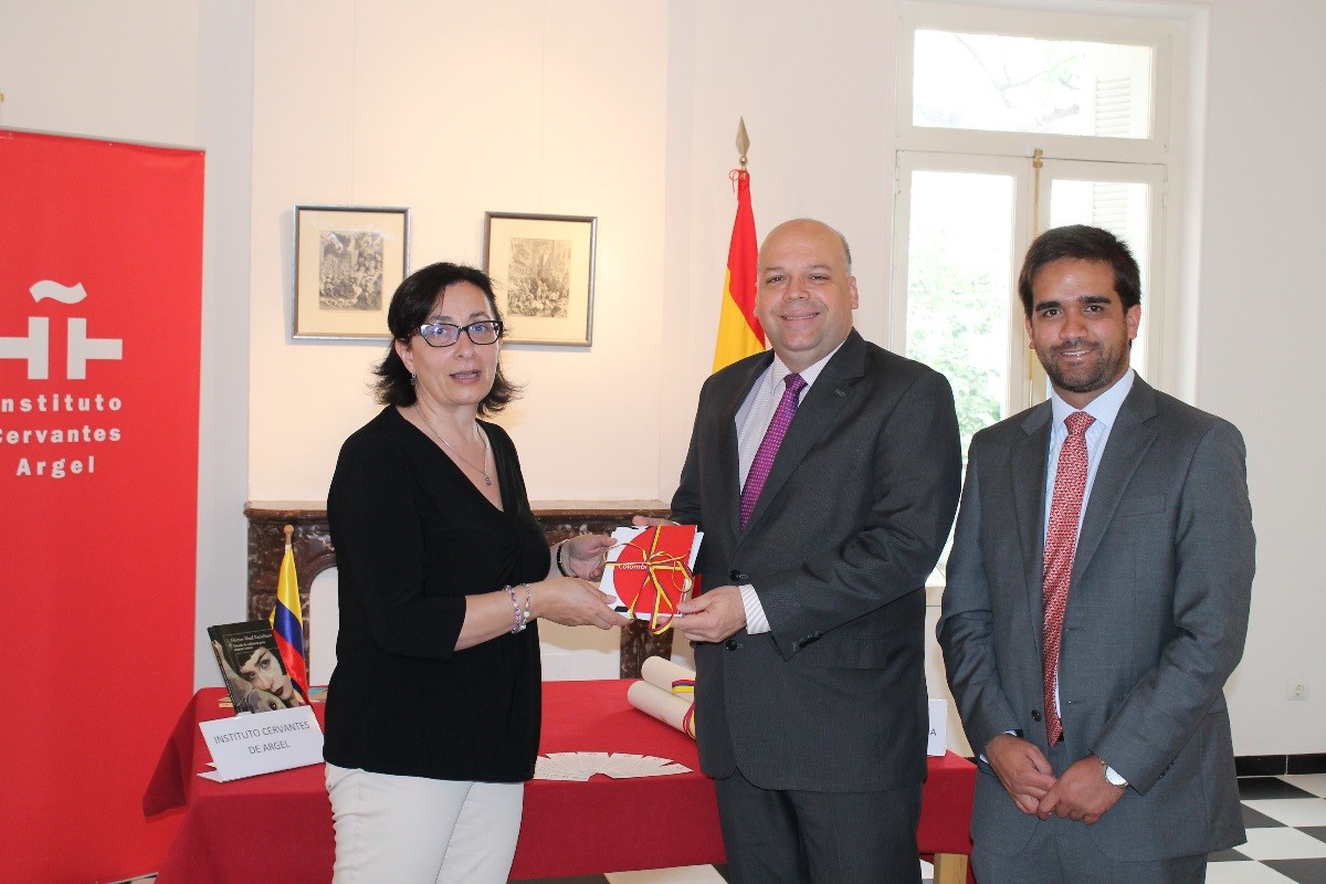 Embajada de Colombia en Italia y Argelia difunden la cultura del español