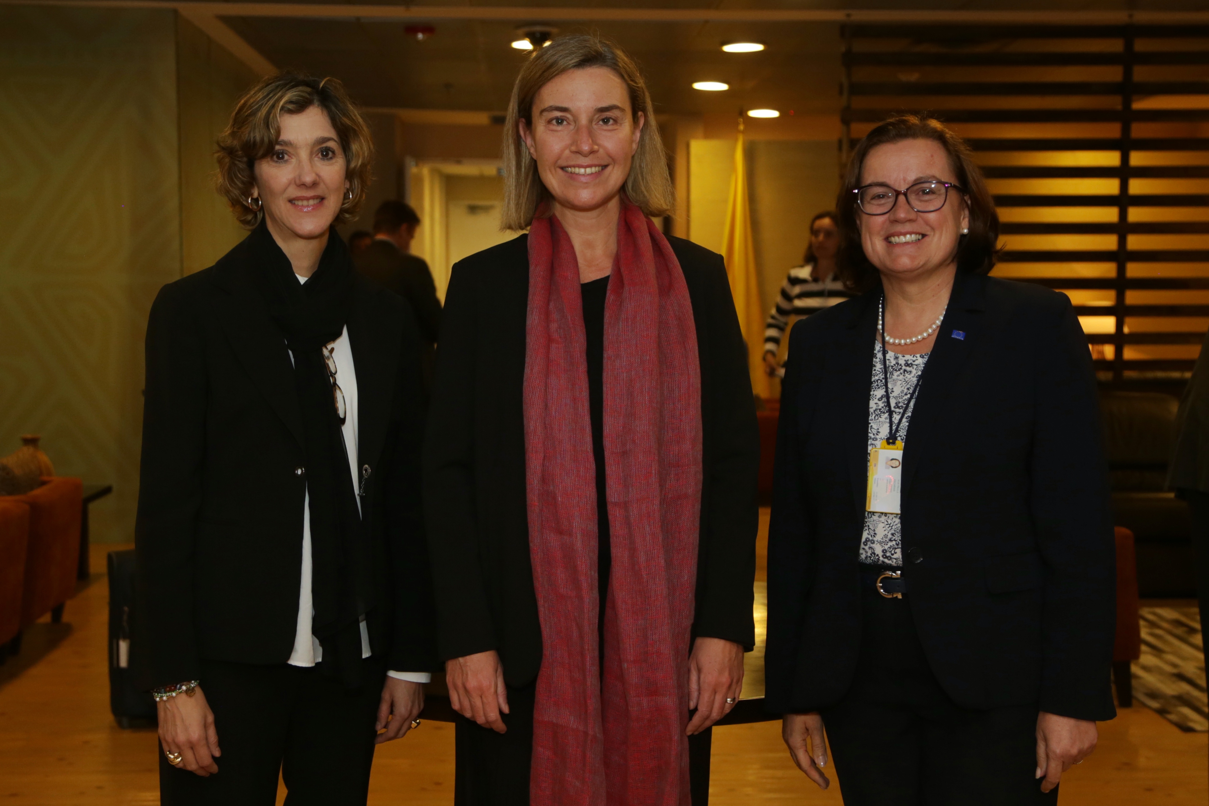 Federica Mogherini, Alta Representante para Asuntos Exteriores y Política de Seguridad de la Unión Europea, adelanta visita oficial en Colombia