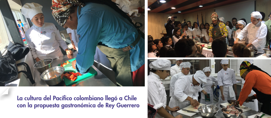 La cultura del Pacífico colombiano llegó a Chile con la propuesta gastronómica de Rey Guerrero