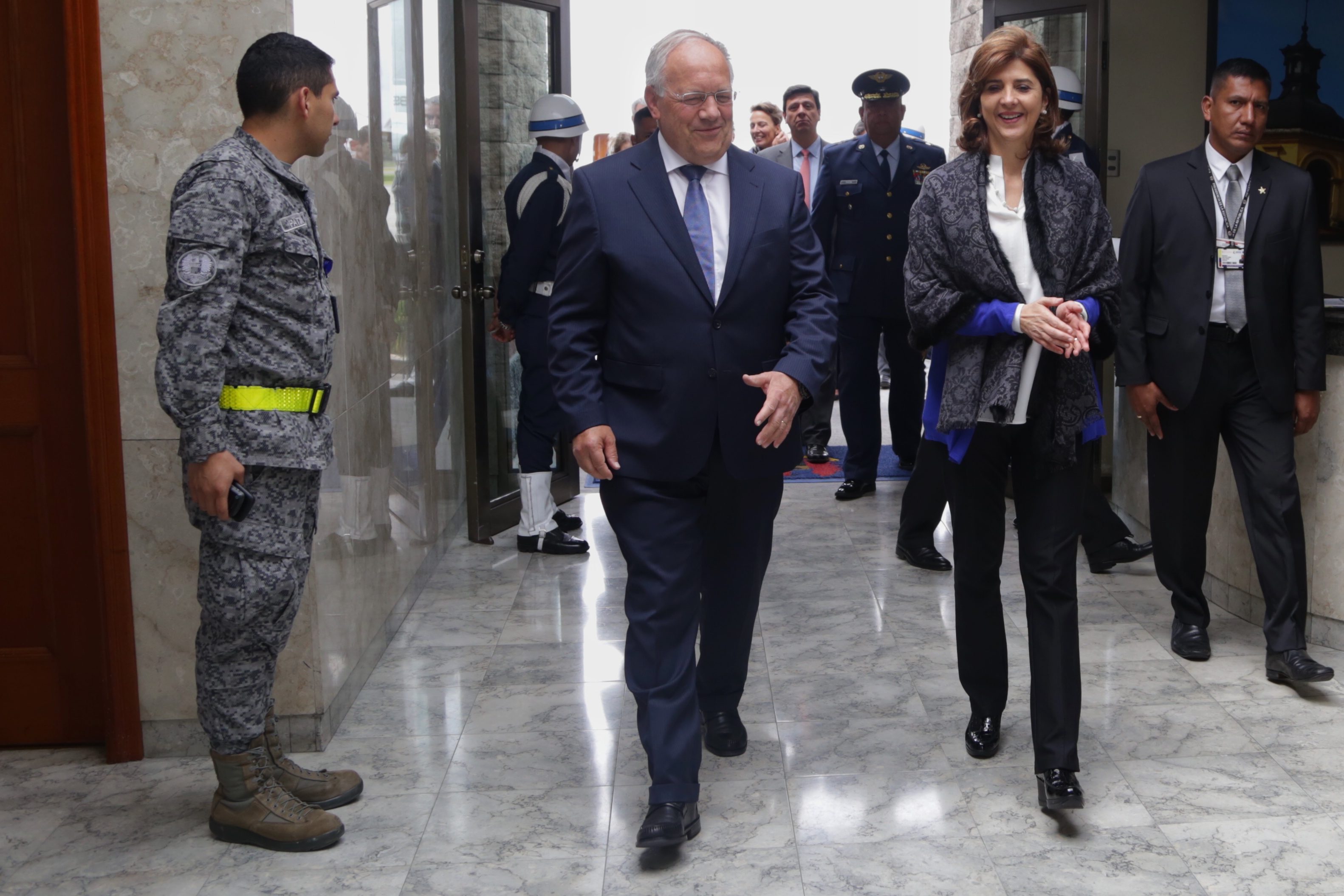 Visita oficial del Presidente de Suiza a Colombia