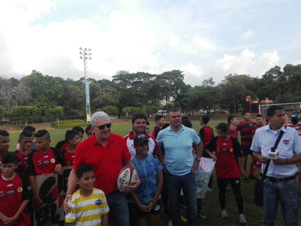 Cancillería apoyó la realización en Cúcuta del primer Festival del programa Más Niños y Niñas jugando Rugby
