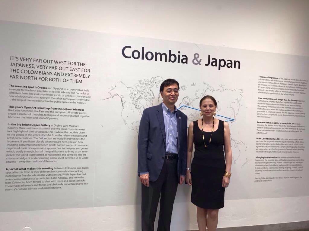 Colombia y Japón países invitados en la Bienal de Arte de Örebro