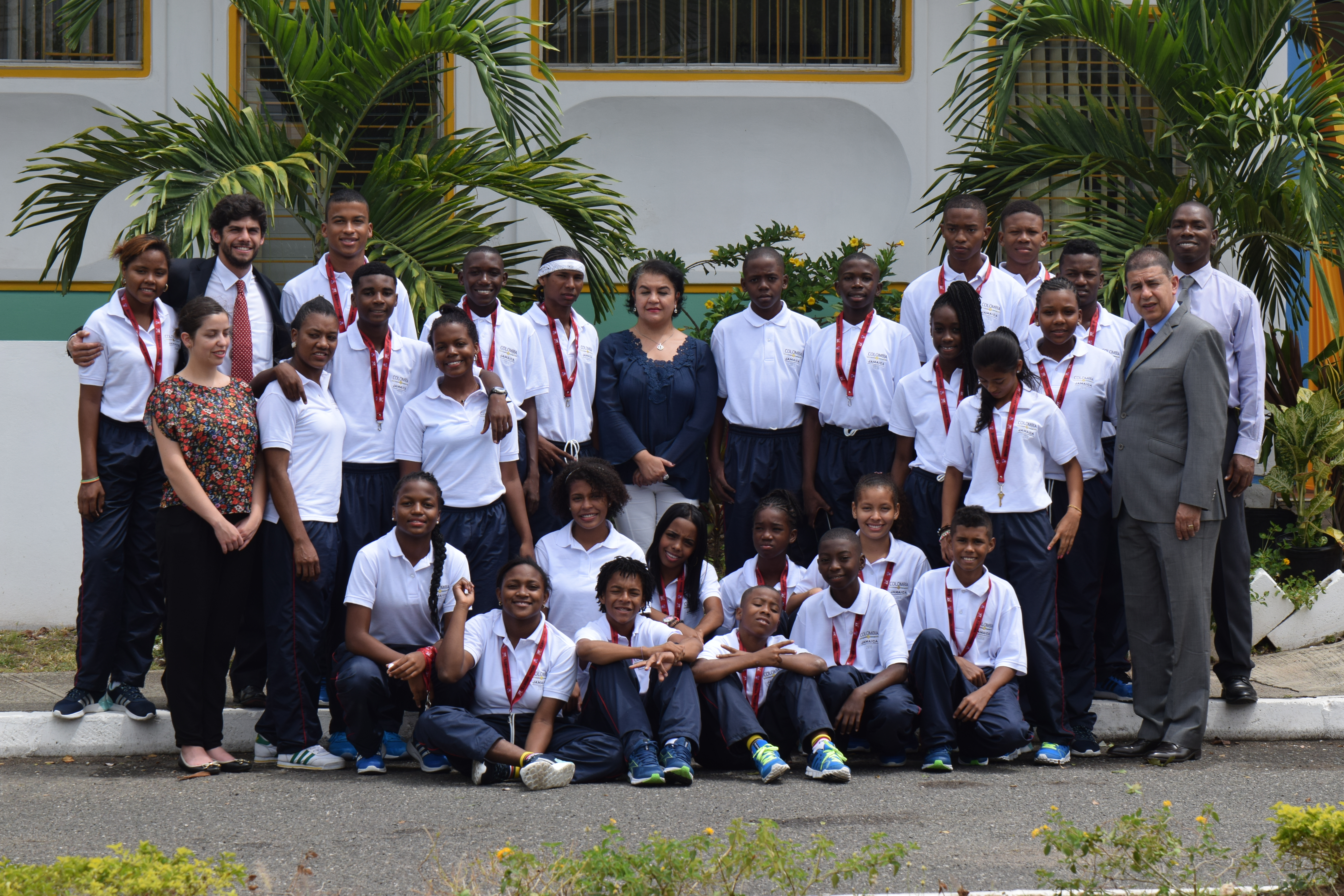Diplomacia deportiva:  24 Jóvenes atletas colombianos en Jamaica 