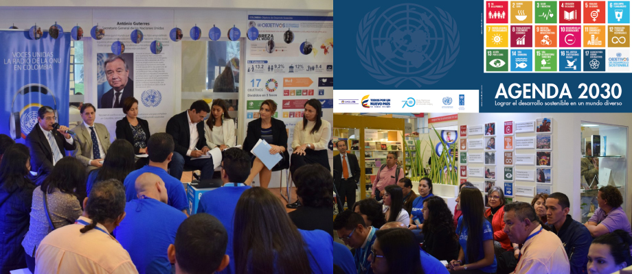 En la Feria Internacional del Libro (Filbo) se realizó el lanzamiento del libro “Agenda 2030. Lograr el desarrollo sostenible en un mundo diverso”