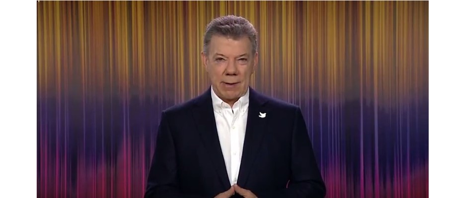 Video: Mensaje del Presidente Juan Manuel Santos a los colombianos en el exterior con ocasión de los 207 años de Independencia de Colombia