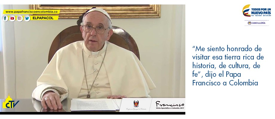 “Me siento honrado de visitar esa tierra rica de historia, de cultura, de fe”, dijo el Papa Francisco 