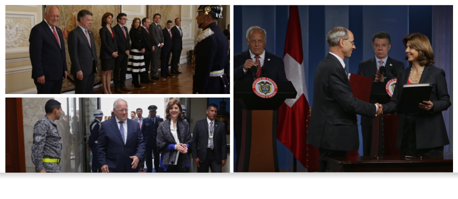 Resumen de la primera visita oficial a Colombia del Presidente de la Confederación Suiza, Johann Schneider-Ammann
