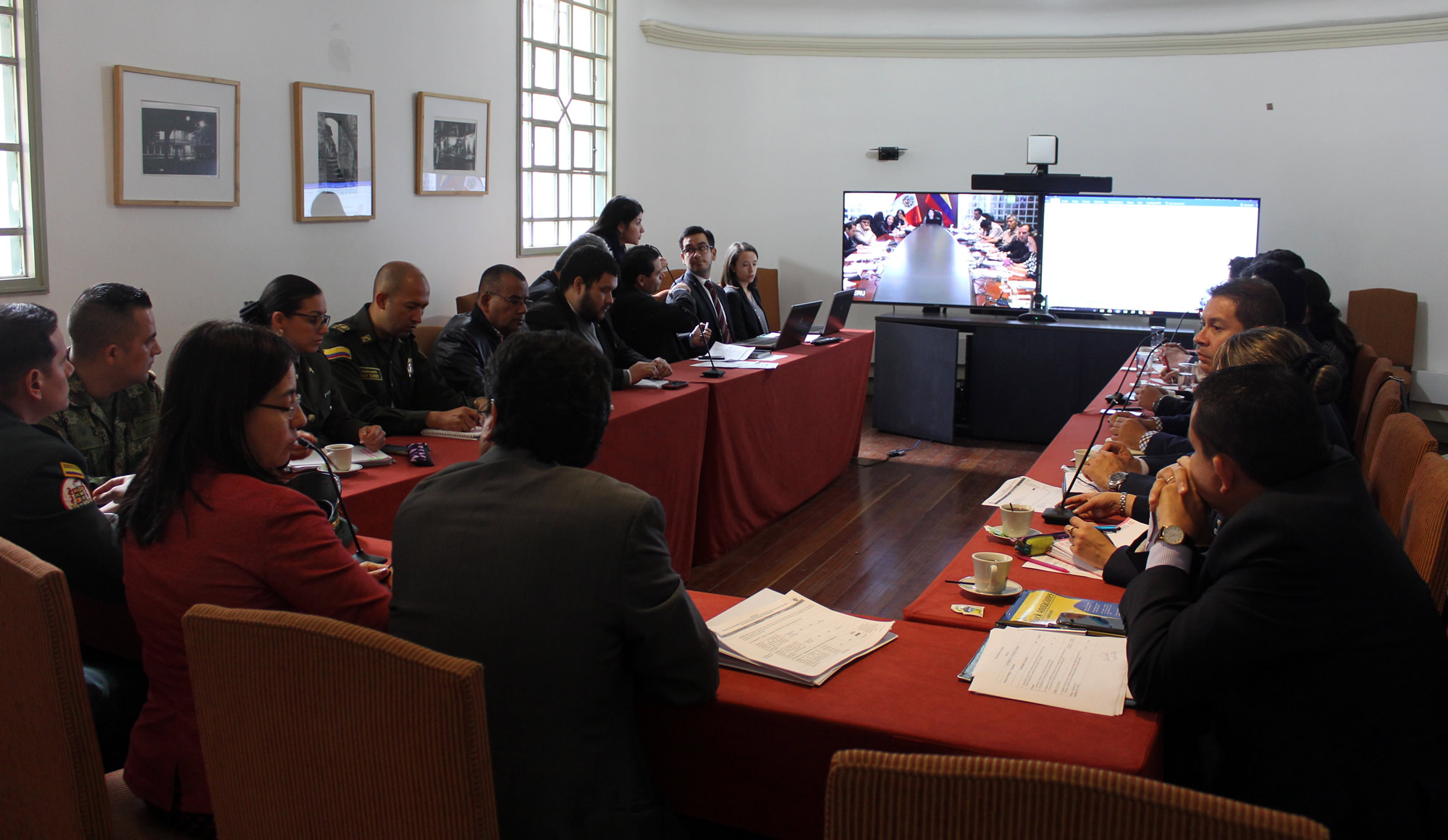 Colombia y Perú revisaron los compromisos del Mecanismo de Alto Nivel en Seguridad y Cooperación Judicial