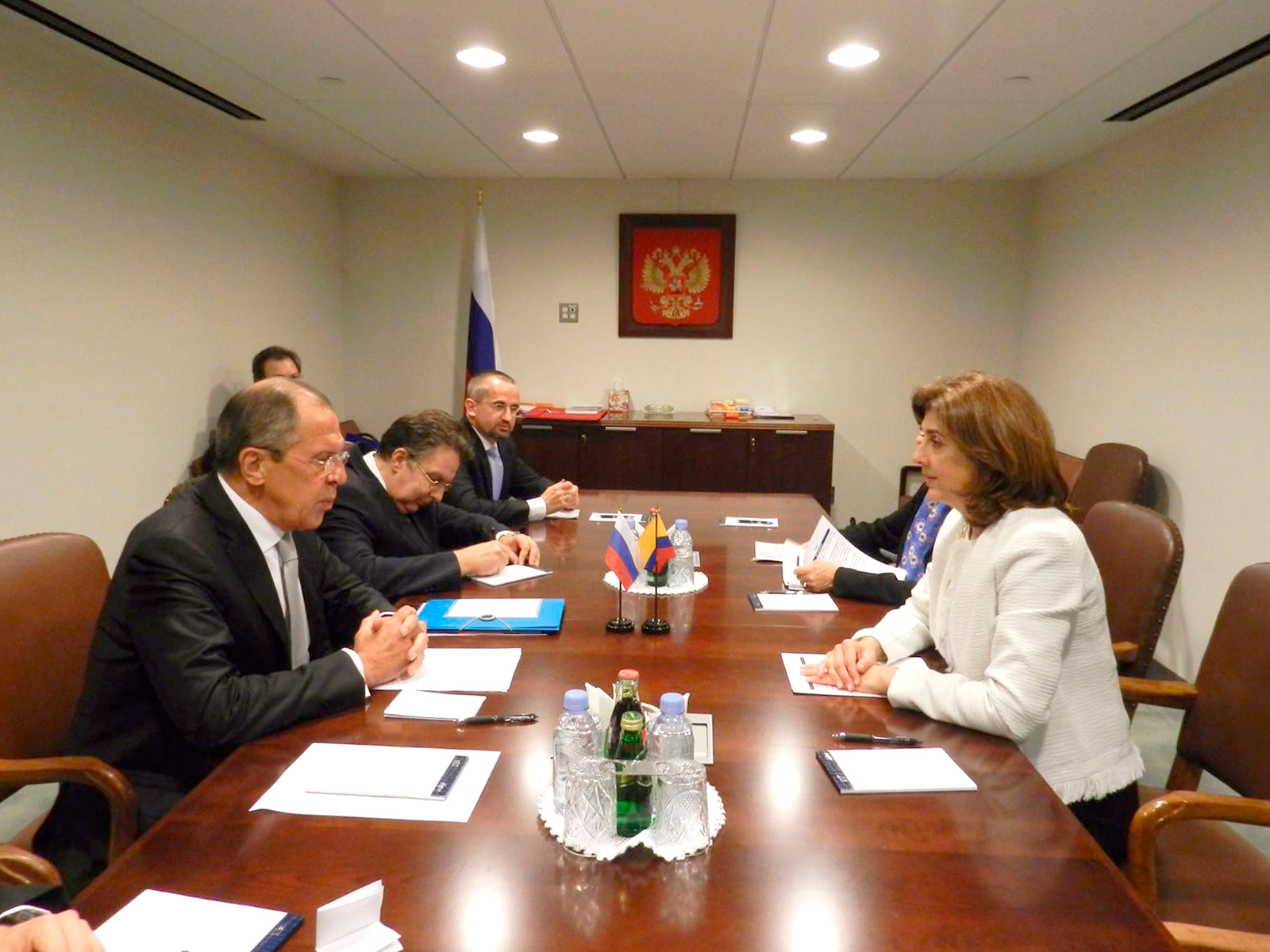 Ministros de Relaciones Exteriores de Colombia y Rusia sostuvieron encuentro bilateral en Nueva York