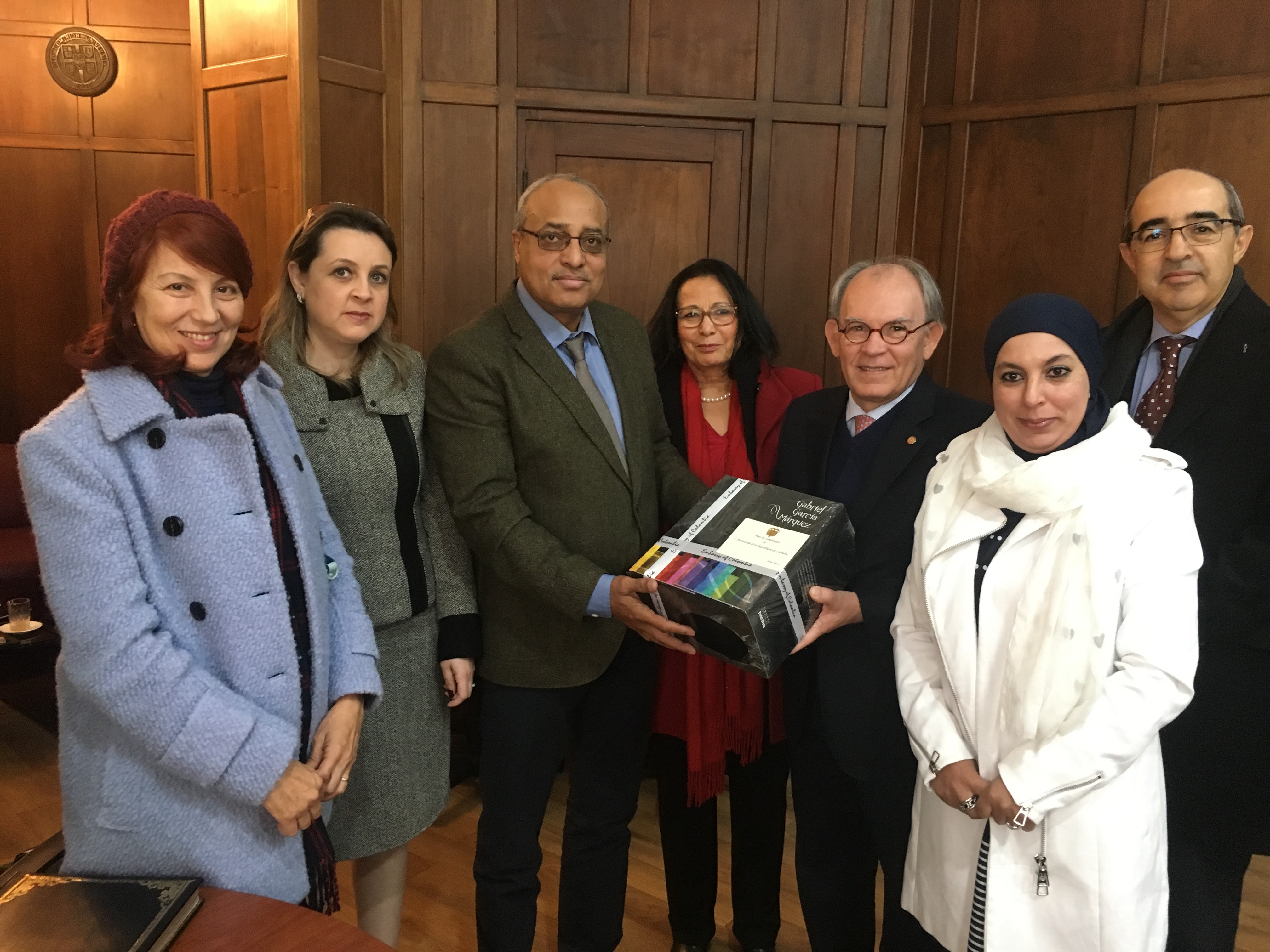 La Universidad Mohammed V de Rabat expresó su interés por establecer cooperación académica con Colombia