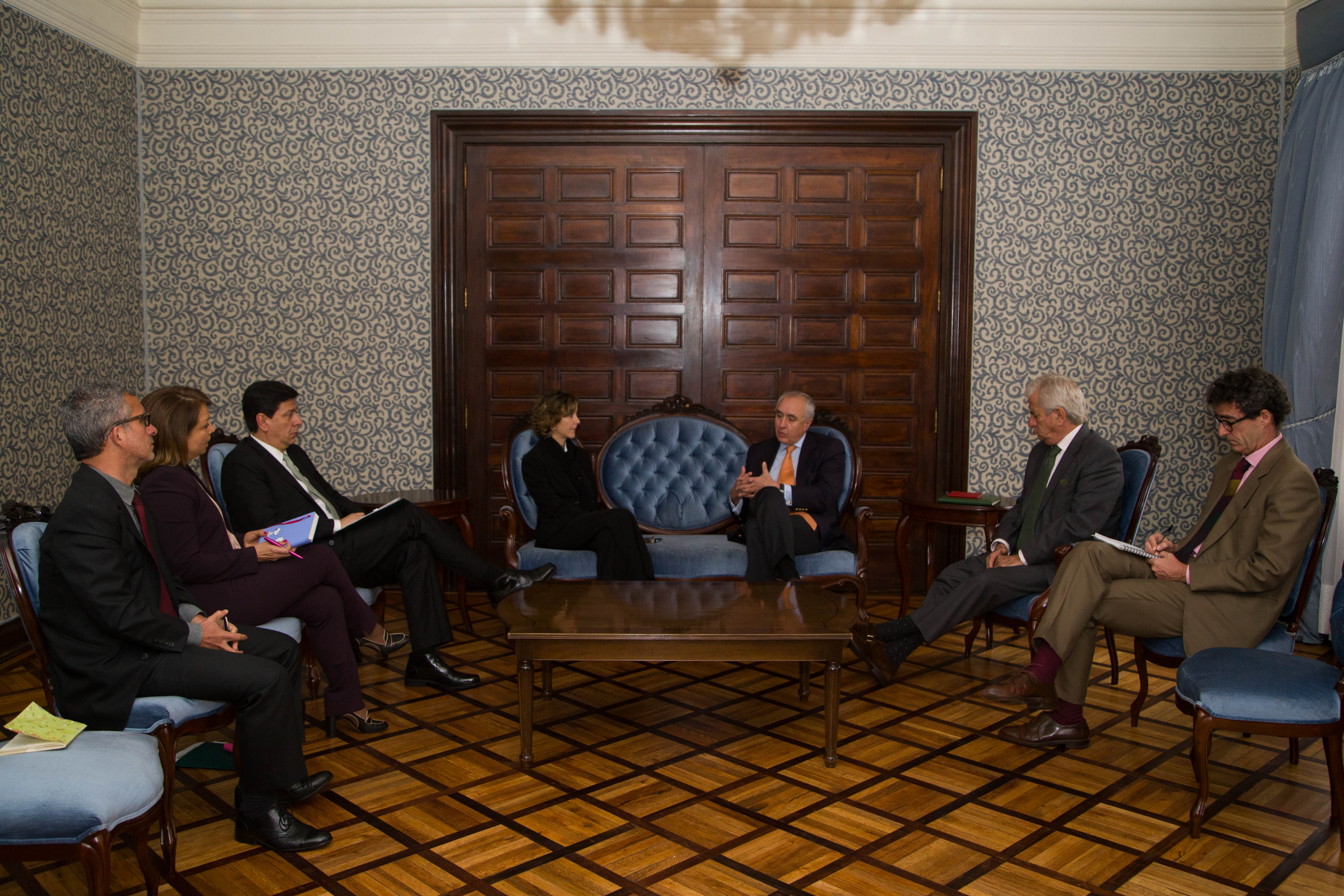 Viceministra Patti Londoño se reunió con el Director General para Iberoamérica del Ministerio de Asuntos Exteriores y Cooperación de España, Pablo Gómez de Olea Bustinza