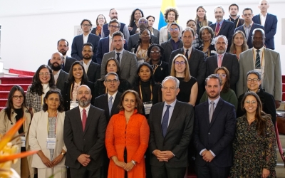 El Grupo de Amigos de la Conferencia Ministerial Mundial para la Eliminación de la Violencia contra la Niñez se reunió en Colombia para avanzar en la agenda global de protección de la niñez