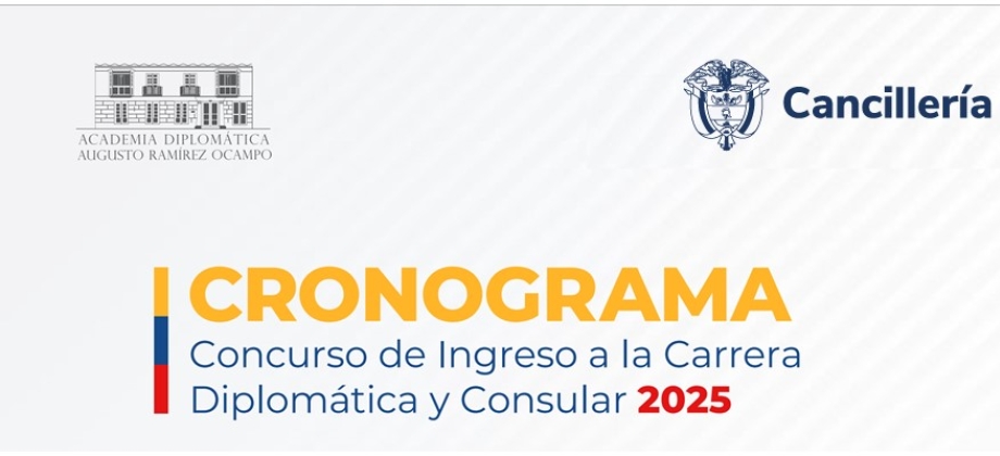 Concurso de Ingreso a la Carrera Diplomática y Consular 2025 informa las sedes para la presentación de pruebas escritas