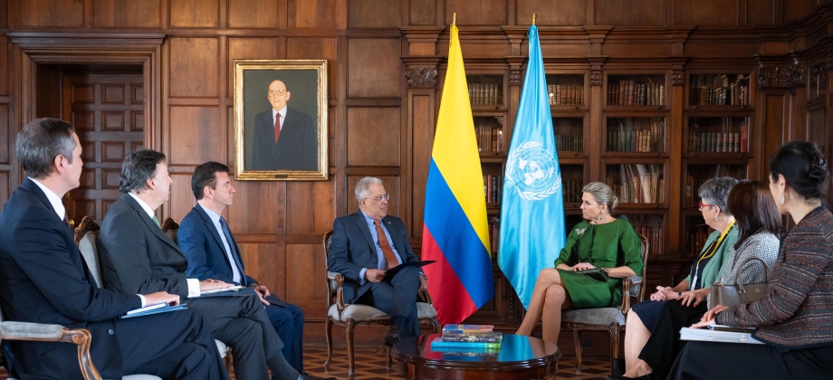S.M. La Reina Máxima de Países Bajos, en su calidad de Asesora Especial del Secretario General de Naciones Unidas sobre la Inclusión Financiera para el Desarrollo, destacó los avances de Colombia en materia de inclusión financiera