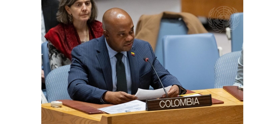 “Colombia viene a hablar de soluciones para la paz”: Luis Gilberto Murillo, Canciller encargado, en debate del Consejo de Seguridad sobre la situación del Medio Oriente, incluida Palestina