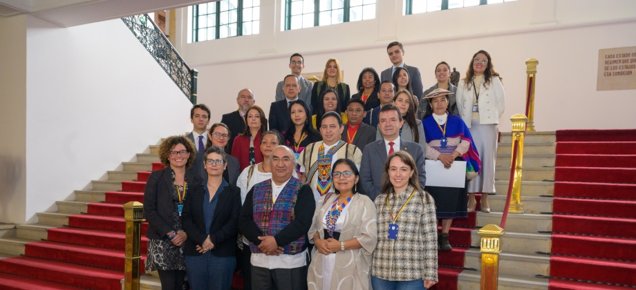 Relator Especial sobre los derechos de los Pueblos Indígenas, José Francisco Calí Tzay, cerró su visita al país en el Palacio de San Carlos