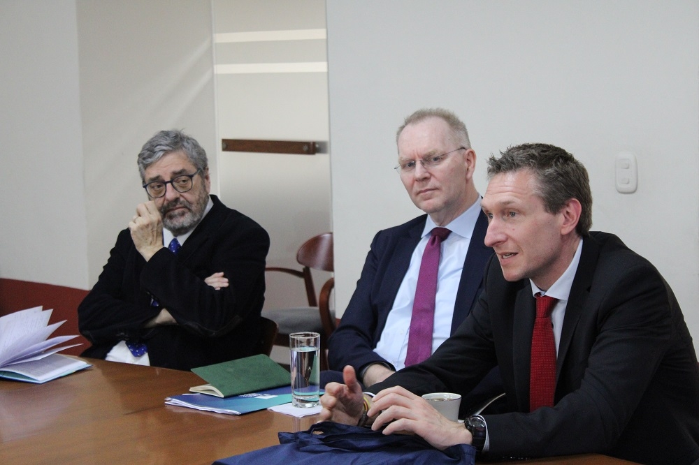 La Fundación Konrad Adenauer en Colombia visitó la Academia Diplomática  