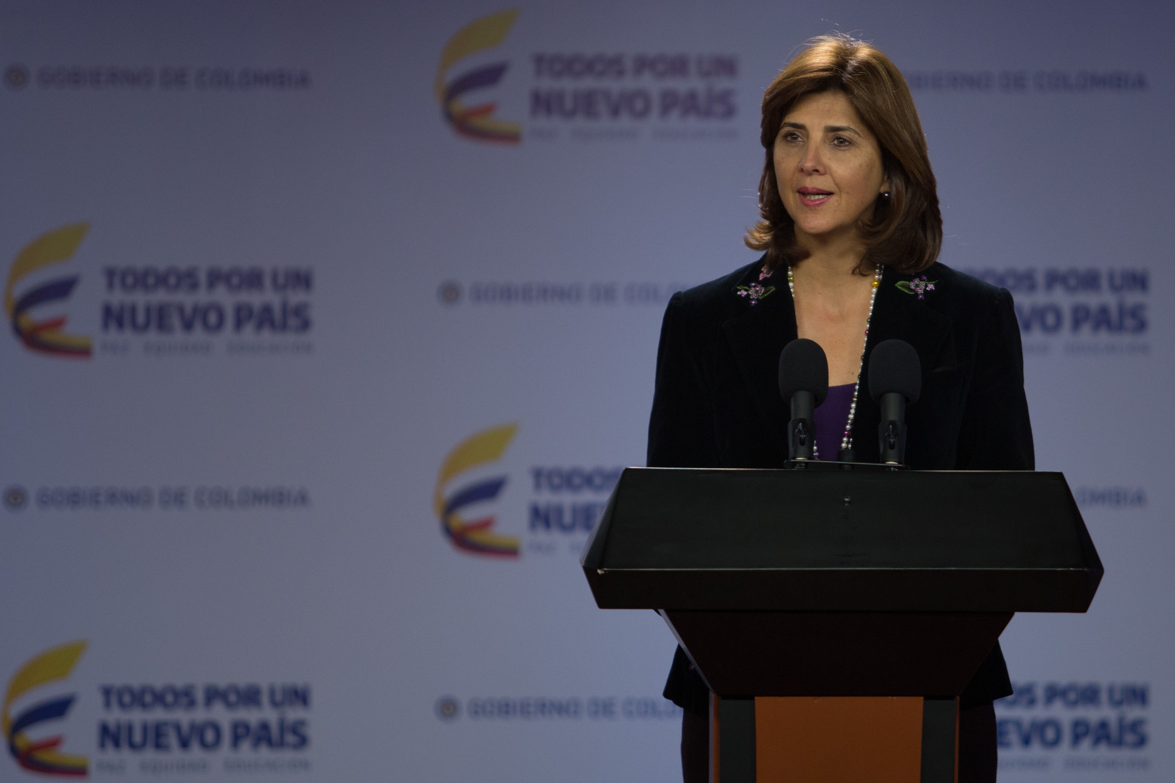 Alt:  Transcripción de la rueda de prensa de la Canciller María Ángela Holguín, tras la sesión realizada en la OEA - 31 de agosto de 2015