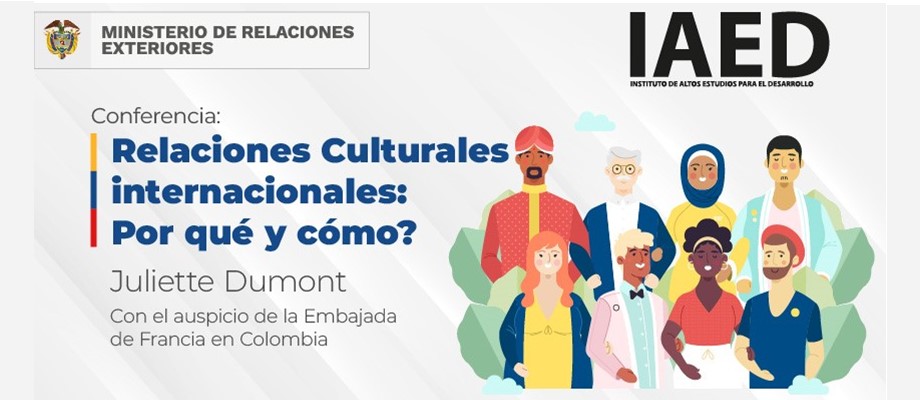 Únete este 21 de marzo a la Conferencia Relaciones Culturales Internacionales: ¿Por qué y cómo? 