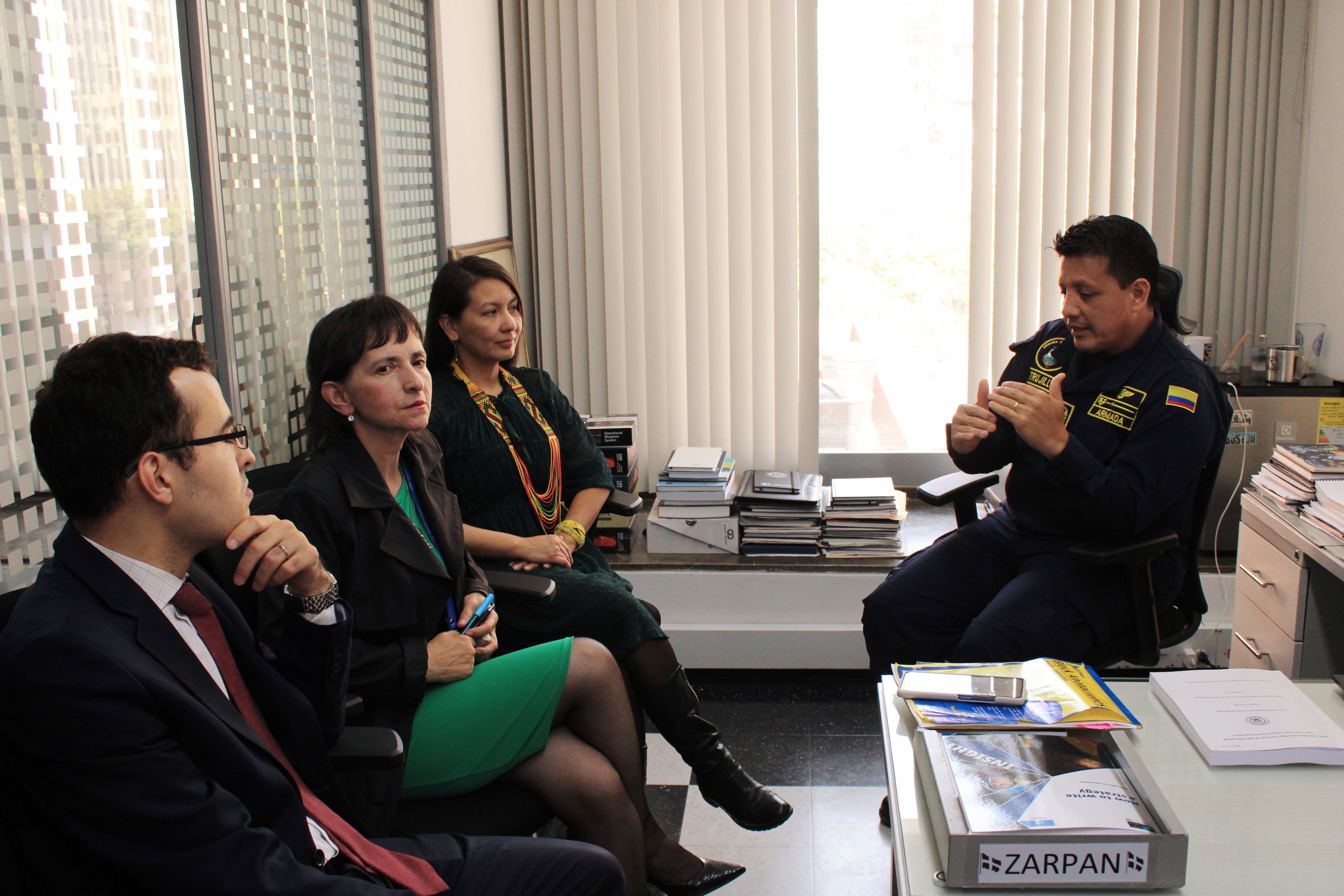 La Academia Diplomática y La Academia Naval de Estudios Estratégicos fortalecen sus relaciones de cooperación y formación