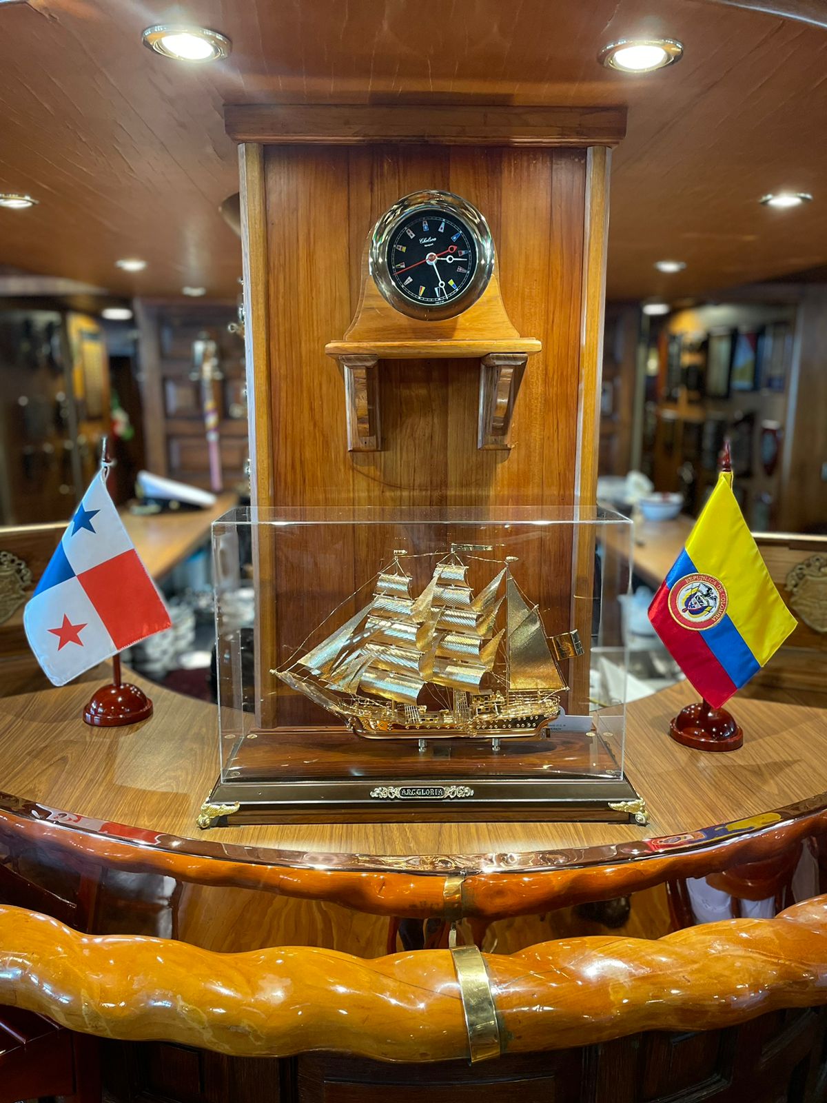 Después de cinco años, Buque Gloria regresó a Panamá