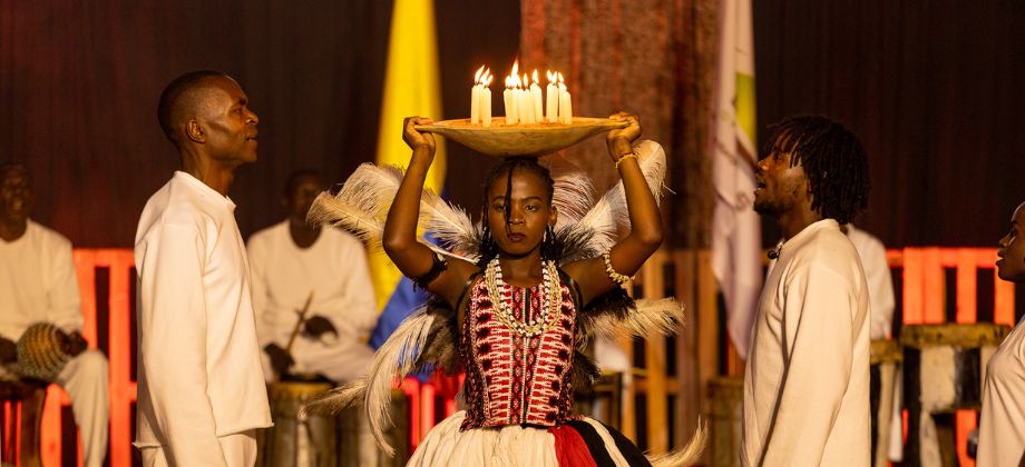 Vicepresidenta Francia Márquez y Viceministro Francisco Coy  participaron en clausura de residencia artística dirigida por el colombiano Rafael Palacios en Kenia