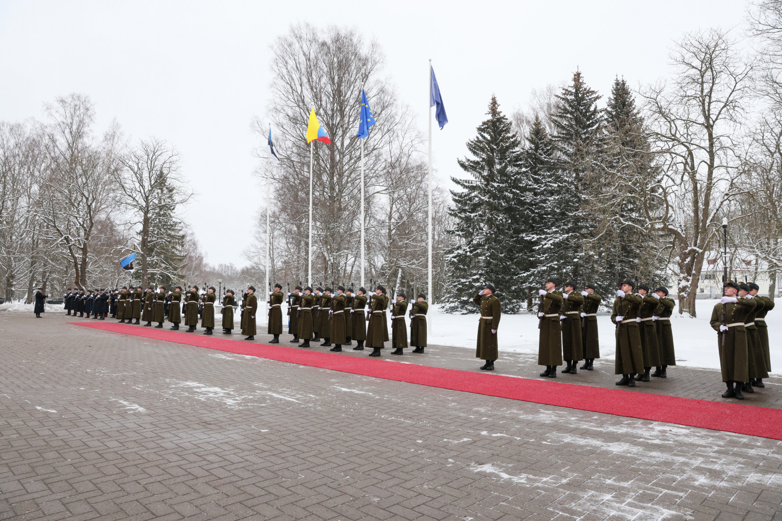 Fotos de la Oficina del Presidente de la República de Estonia.